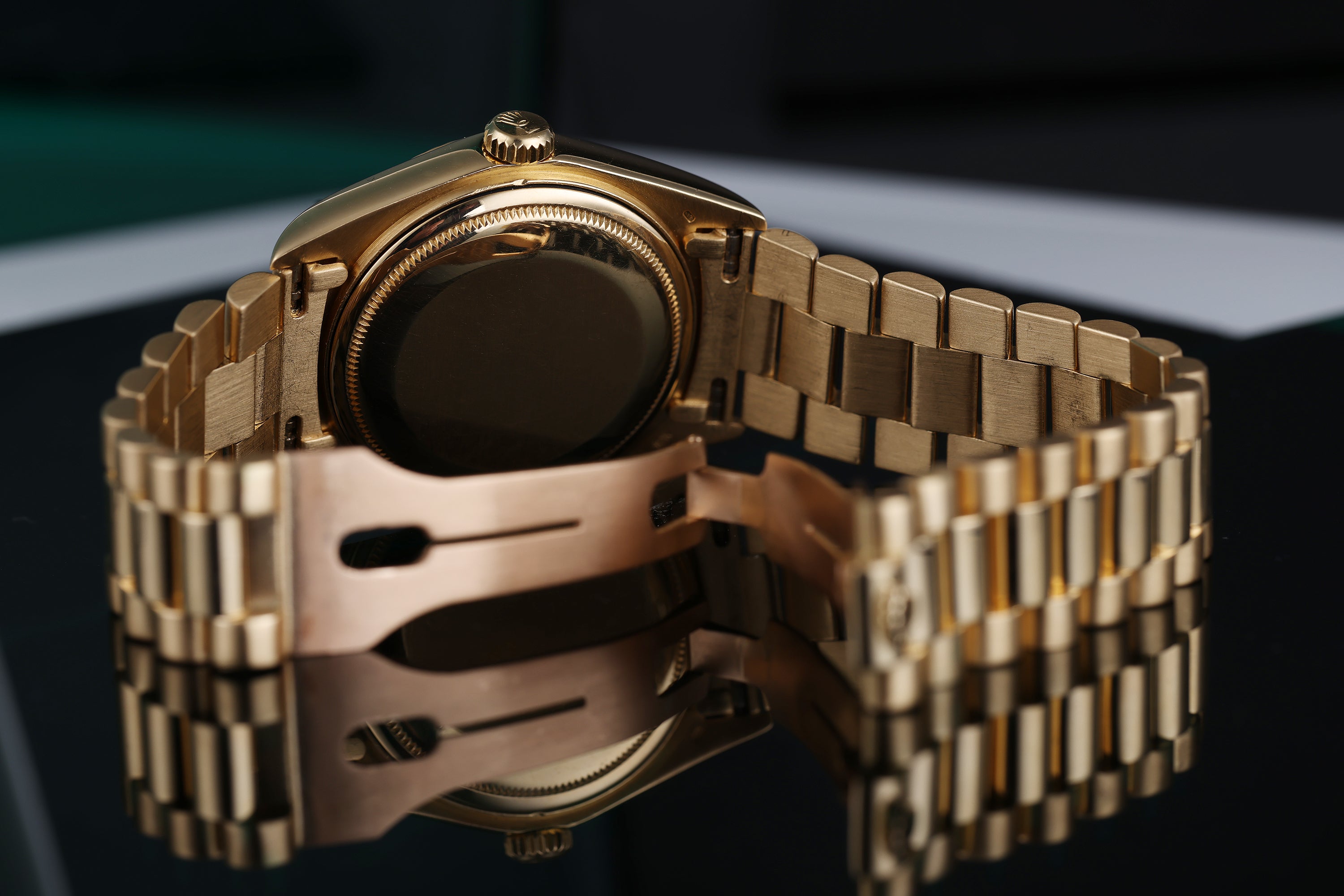 Rolex Day-Date | REF. 18038 | Gold Dial | 18k Yellow Gold | 1981