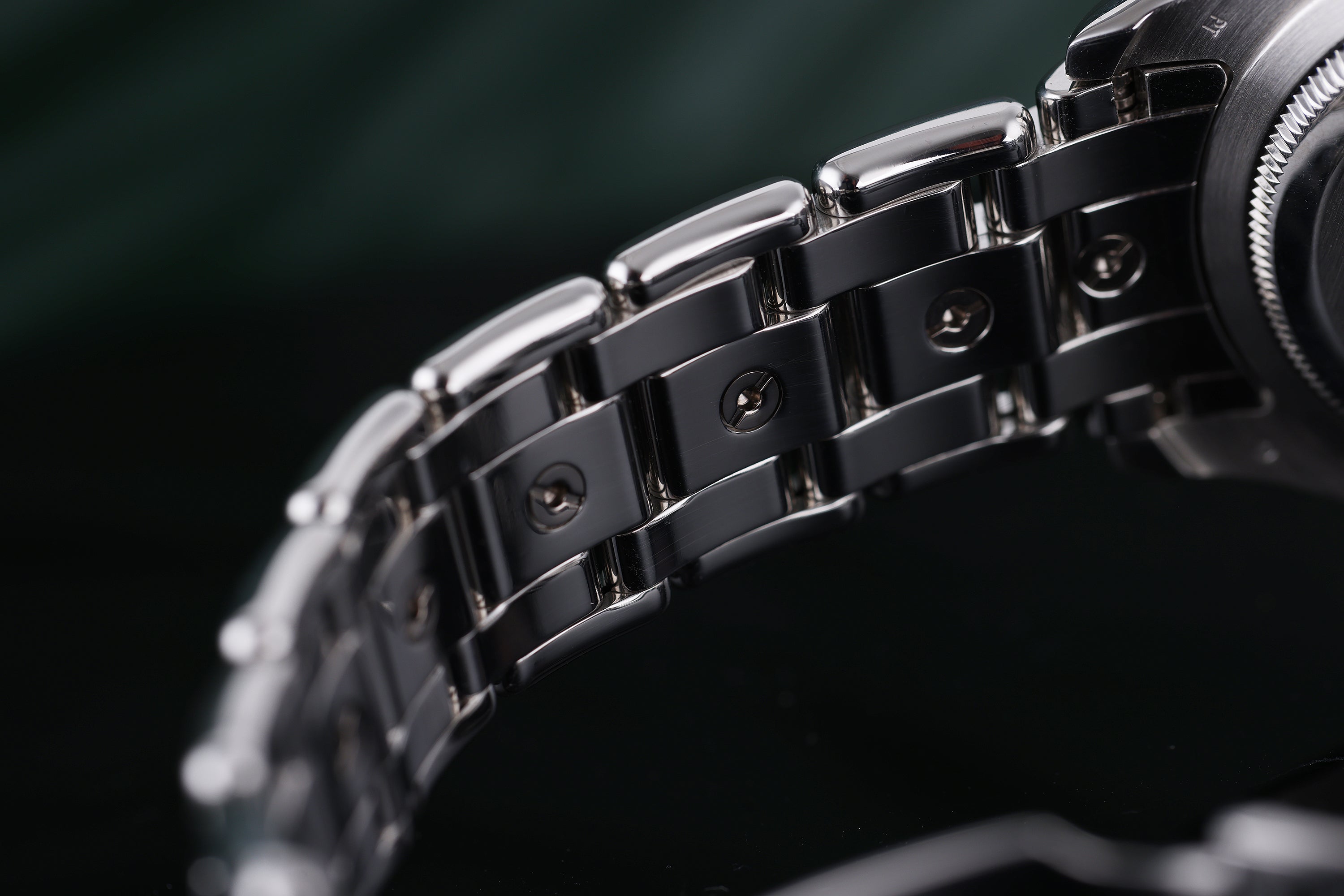 Rolex Day-Date Masterpiece 39 | REF. 18956 | Platinum | Black Mother of Pearl Diamond Dial | Diamond Bezel & Bracelet | 2000