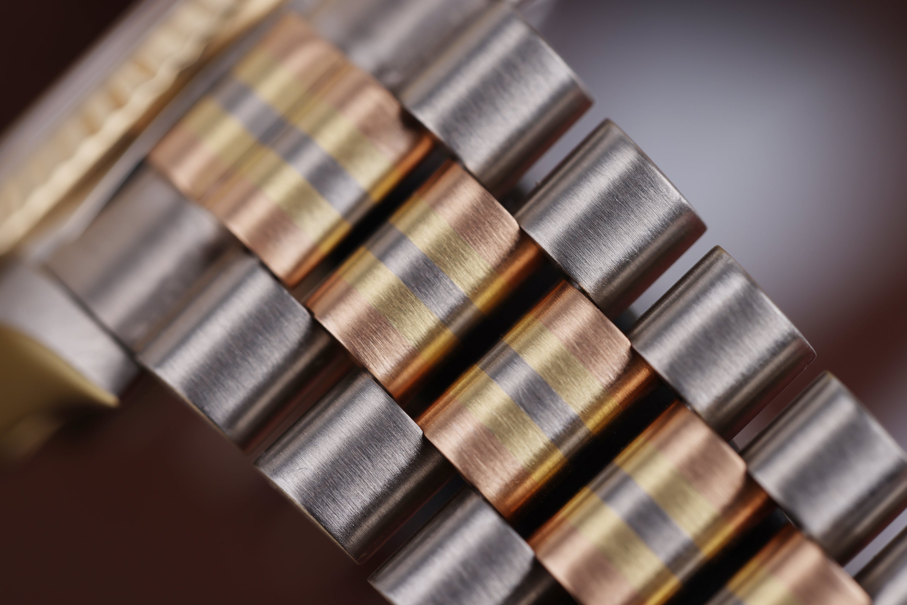 Rolex Day-Date | REF. 18239B | Honey Golden Dial | 18k Three Colour Gold | 1989