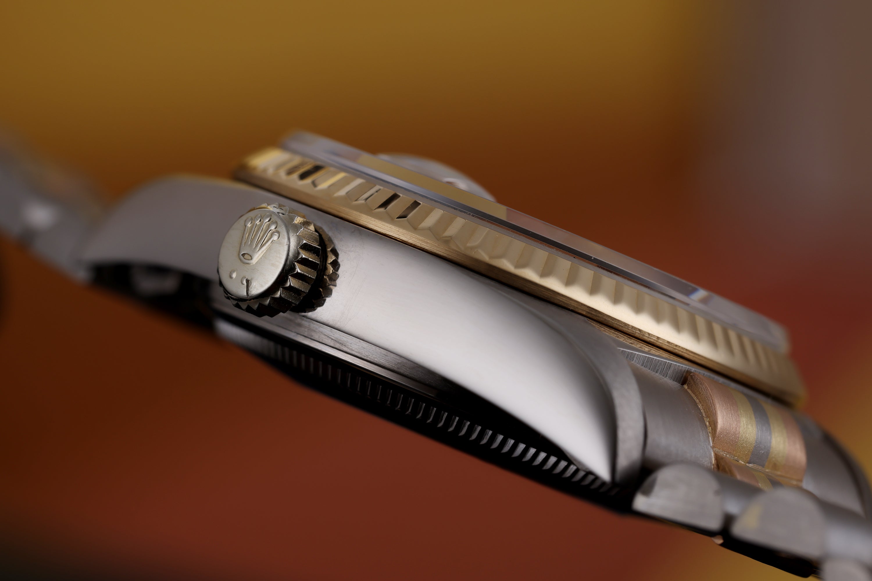 Rolex Day-Date | REF. 18039B | Golden Cream Dial | 18k Three Colour Gold | 1985