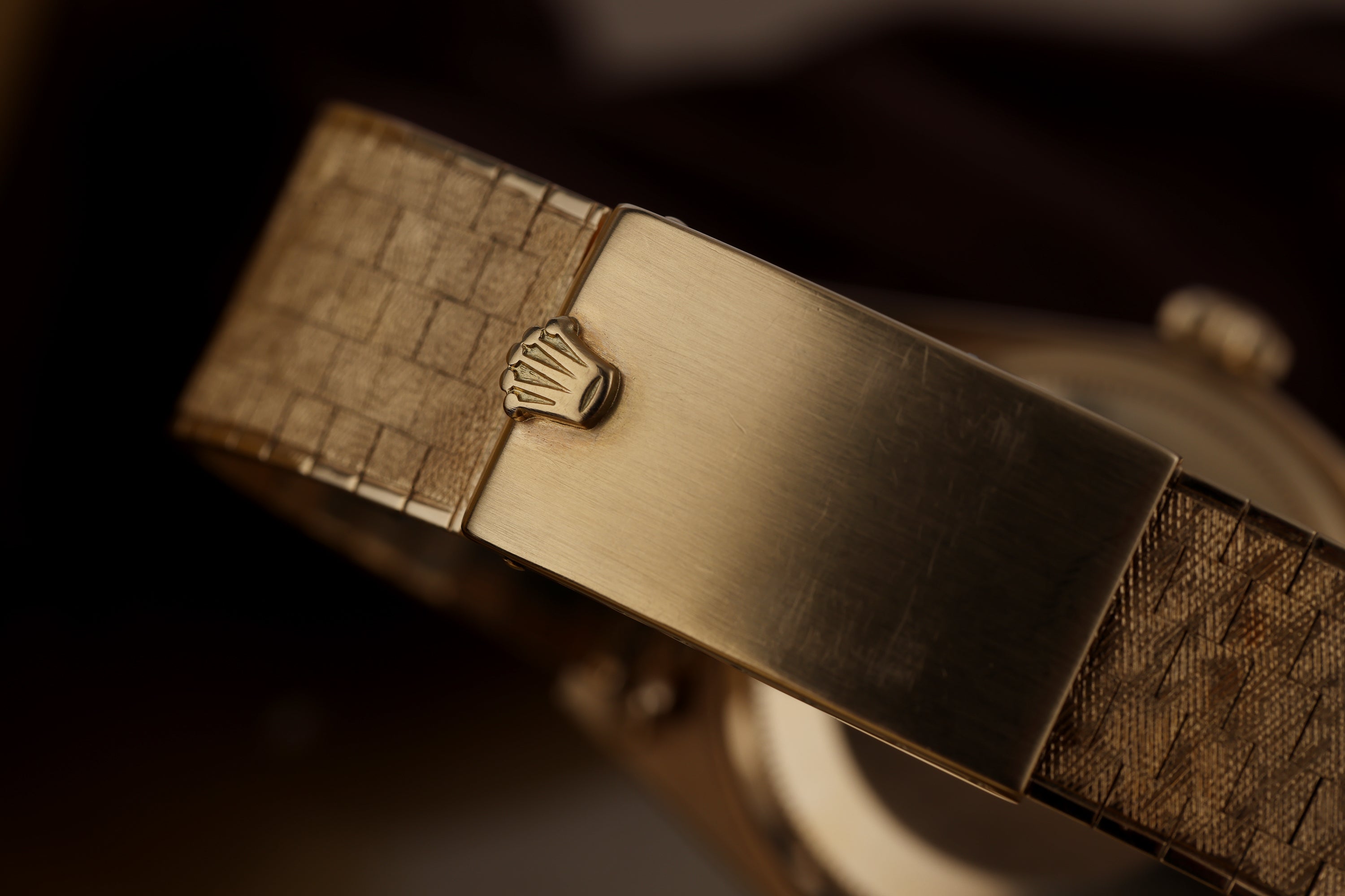 Rare Rolex Day-Date Florentine Finish | REF. 1806 | Gold Dial | 18k Yellow Gold | 1967