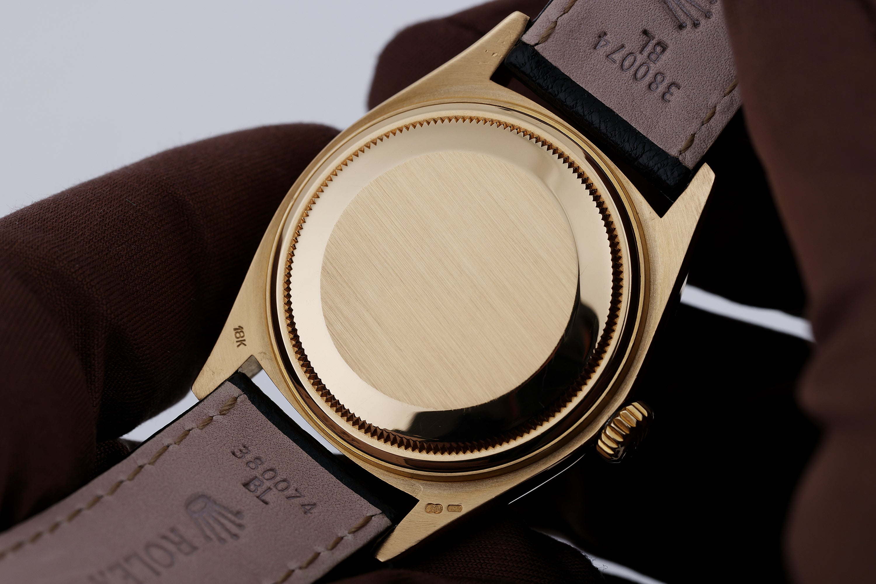 Rolex Day-Date | REF. 18038 | Single-Quick | White Dial | 1979 | 18k Yellow Gold | 36mm