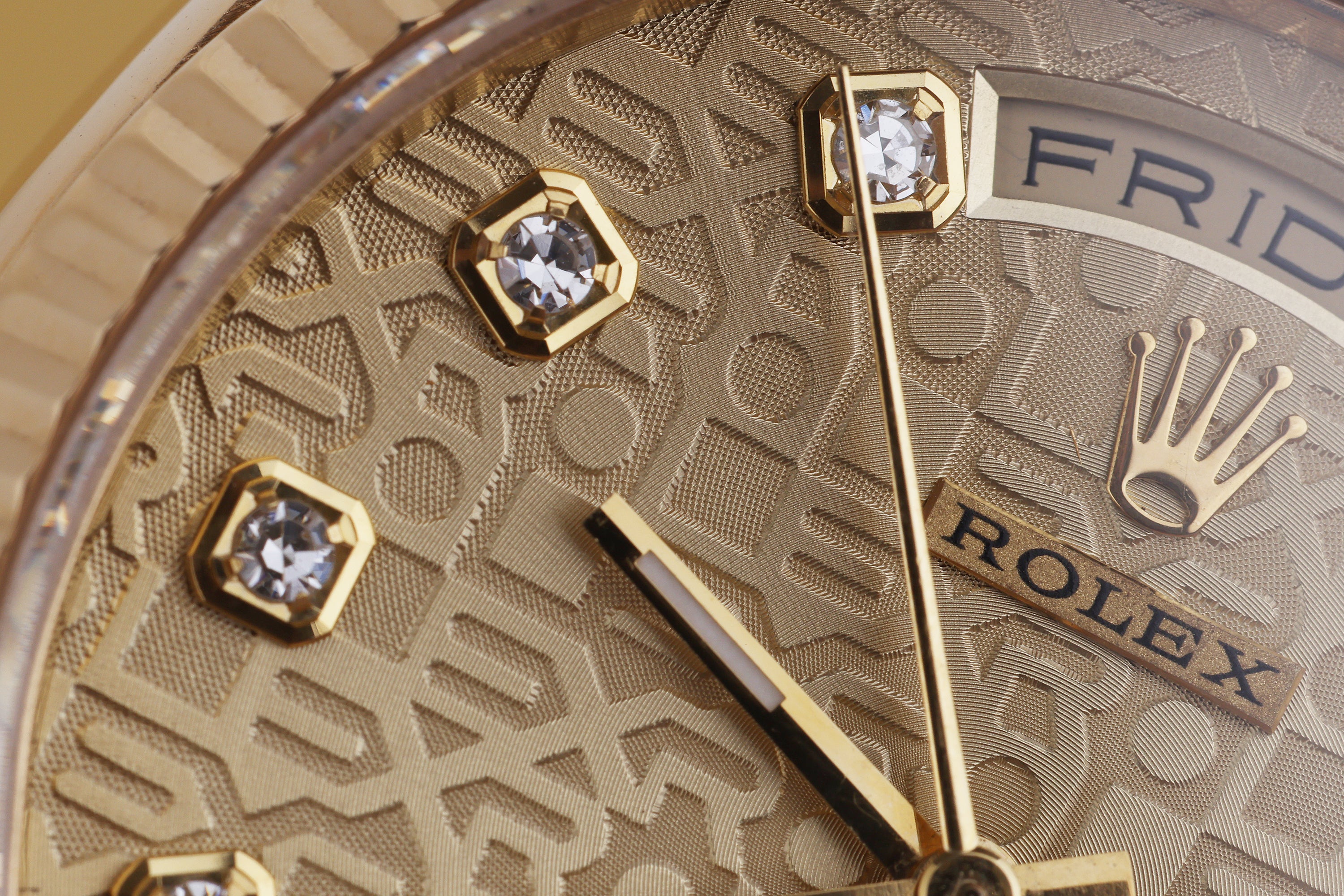 Rolex Day-Date | REF. 18238 | Gold Jubilee Diamond Dial | 1988 | 18k Yellow Gold