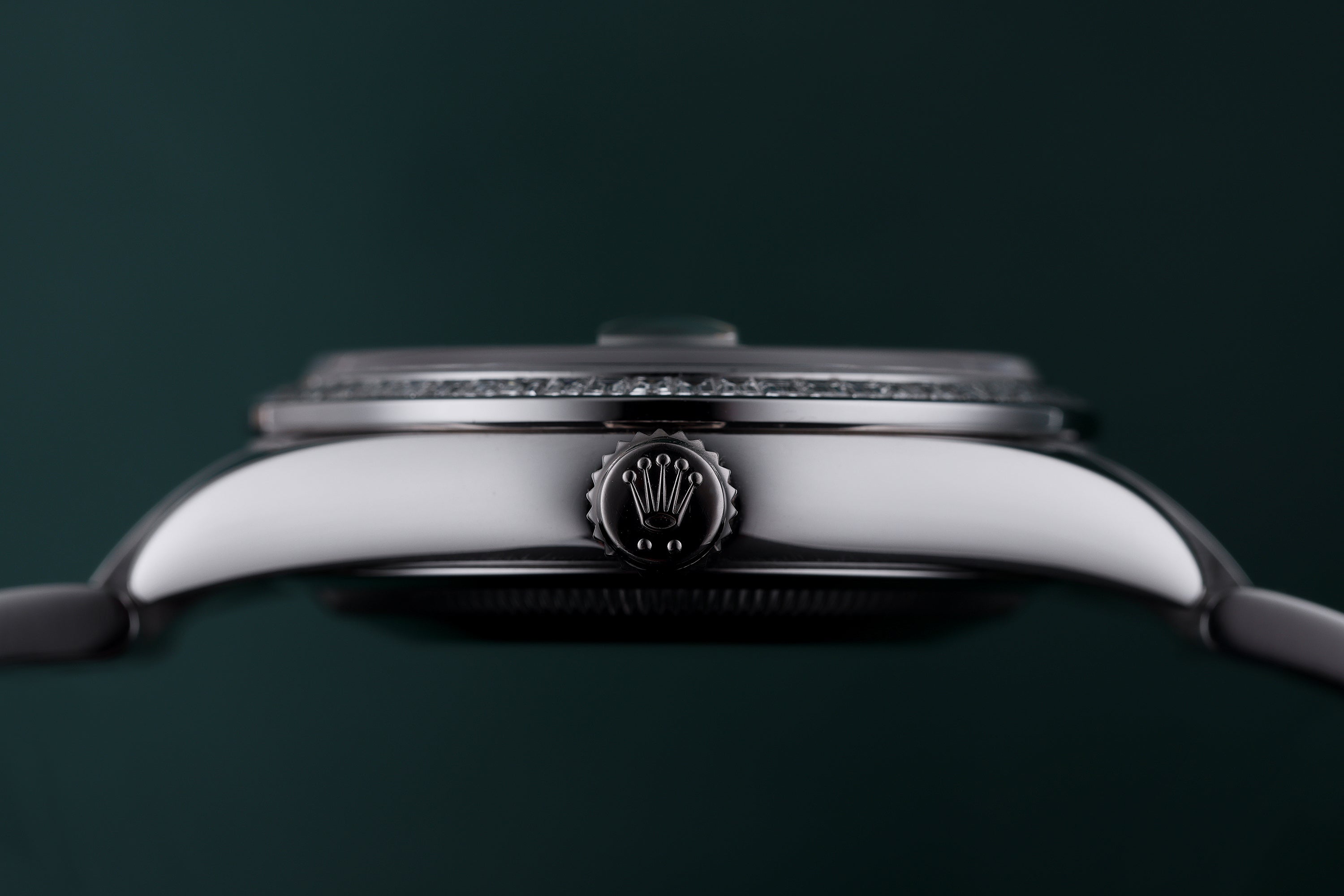 Rolex Day-Date | REF. 118399 | Baguette Diamond Bezel | 36mm | 18k White Gold | 2007-2008