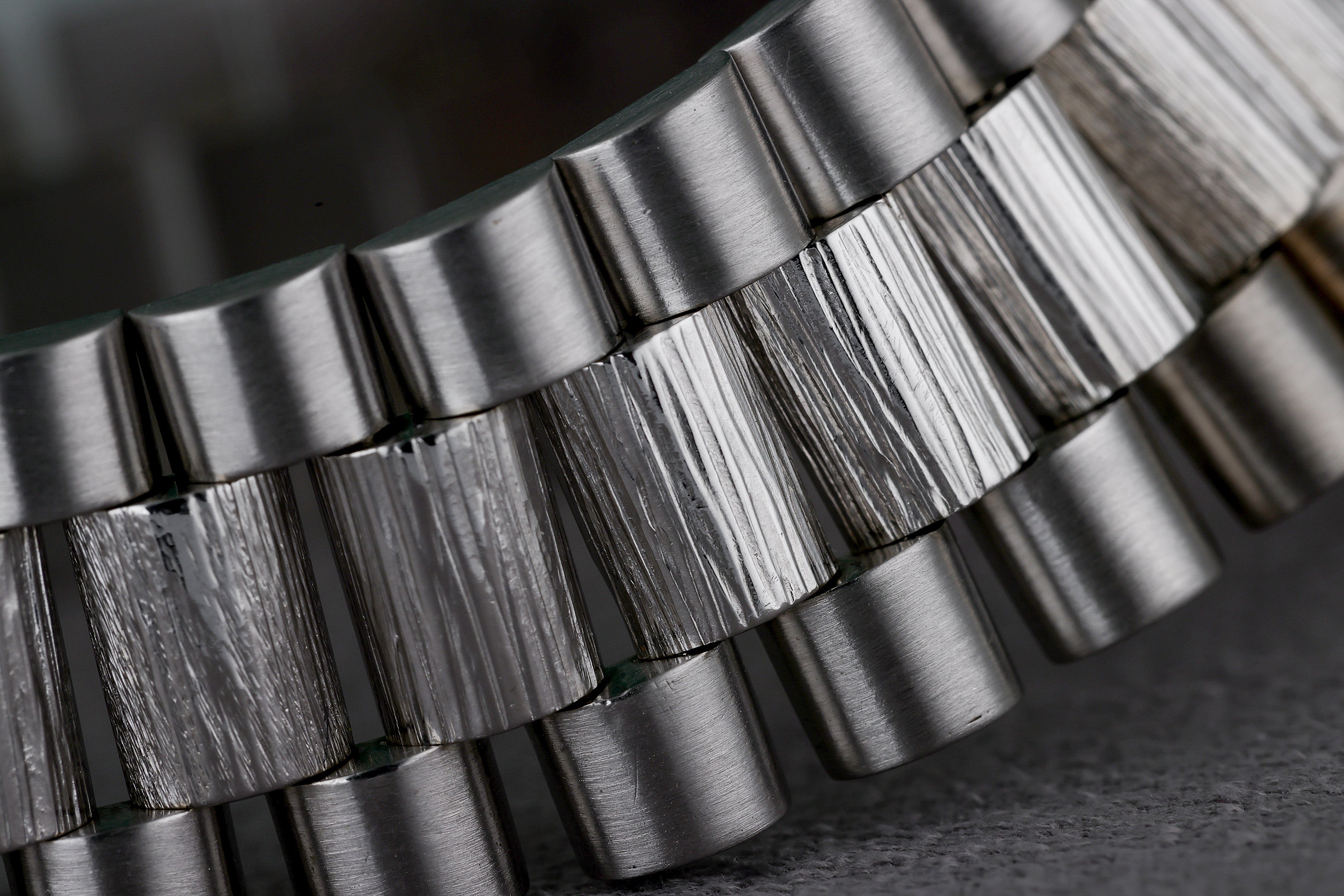 Rolex Day-Date | REF. 1803 | 'Buckley' Dial | Bark Finish | 18k White Gold | 1975