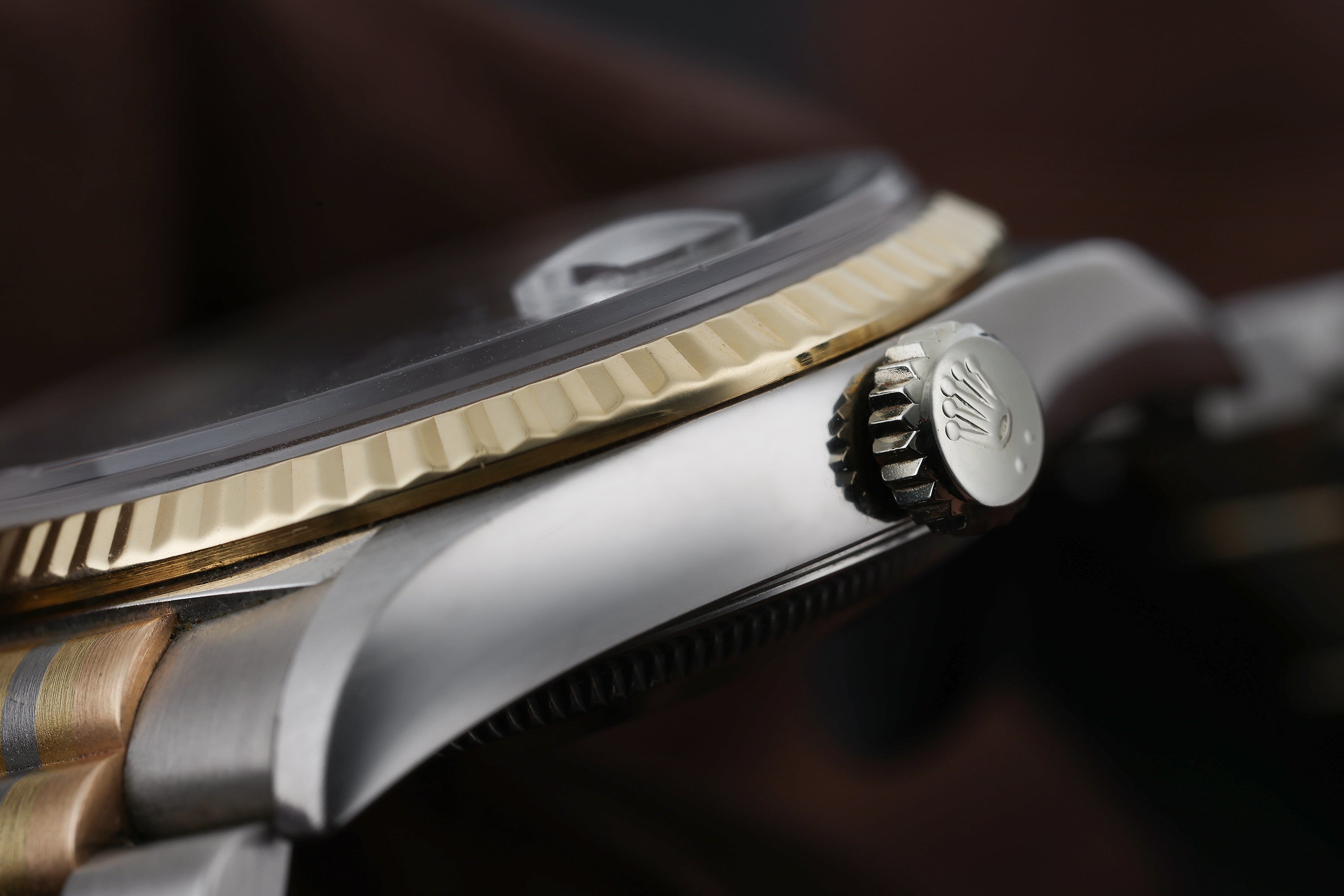 Rolex Day-Date Tridor | REF. 18239B | White Dial | 18k White, Rose & Yellow Gold | 1988