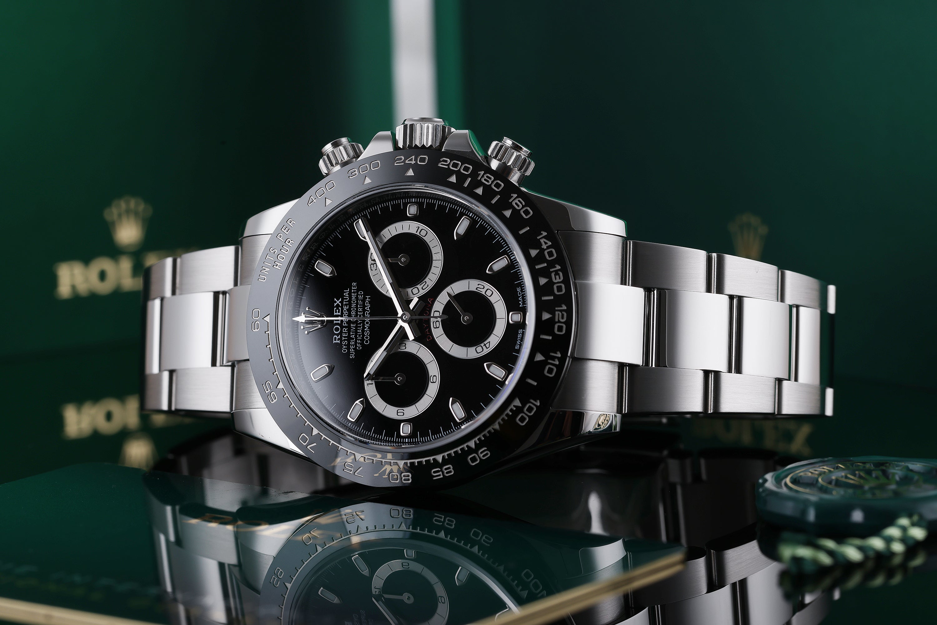 Rolex Daytona | REF. 116500LN | Black Dial | Box & Papers | 2021 | Stainless Steel