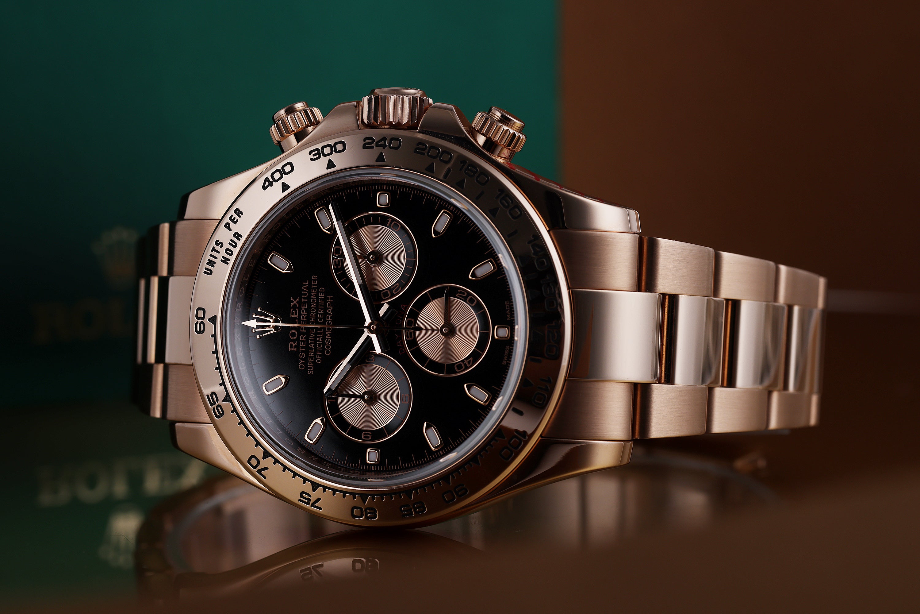 Rolex Daytona | REF. 116505 | 18k Rose Gold | Black Dial | Box & Papers | 2017