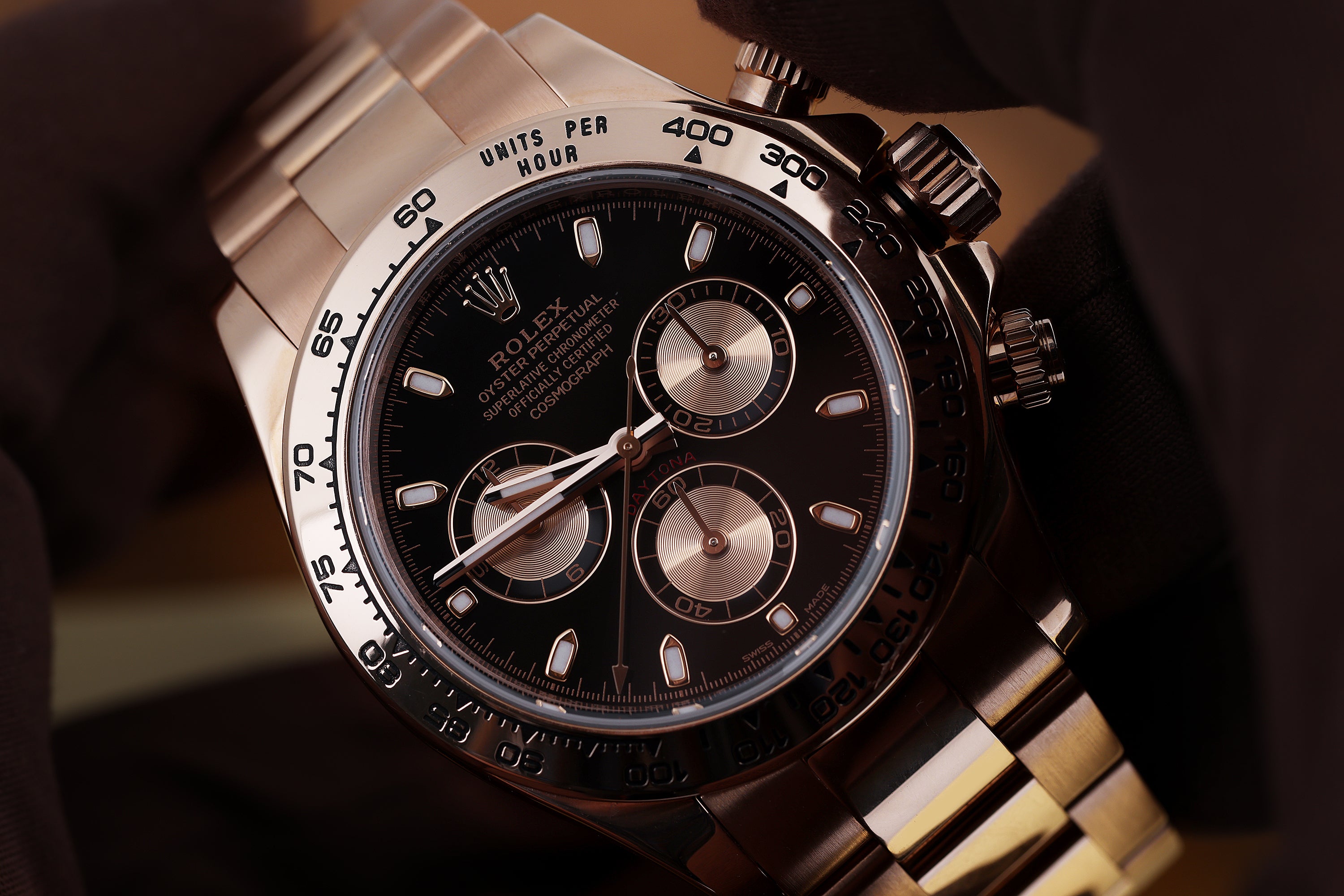 Rolex Daytona | REF. 116505 | 18k Rose Gold | Black Dial | Box & Papers | 2017