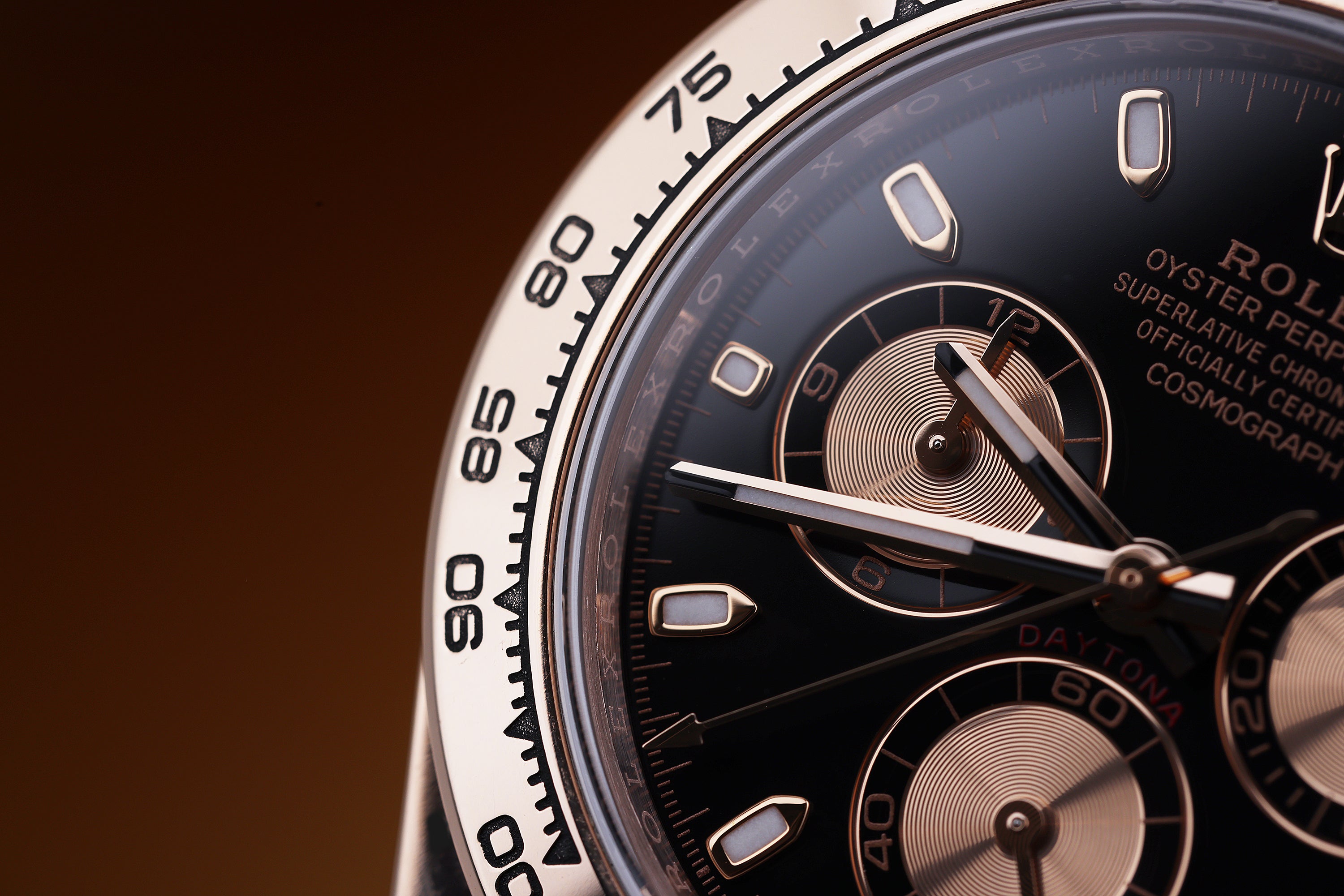 Rolex Daytona | REF. 116505 | 18k Rose Gold | Black Dial | Box & Papers | 2017