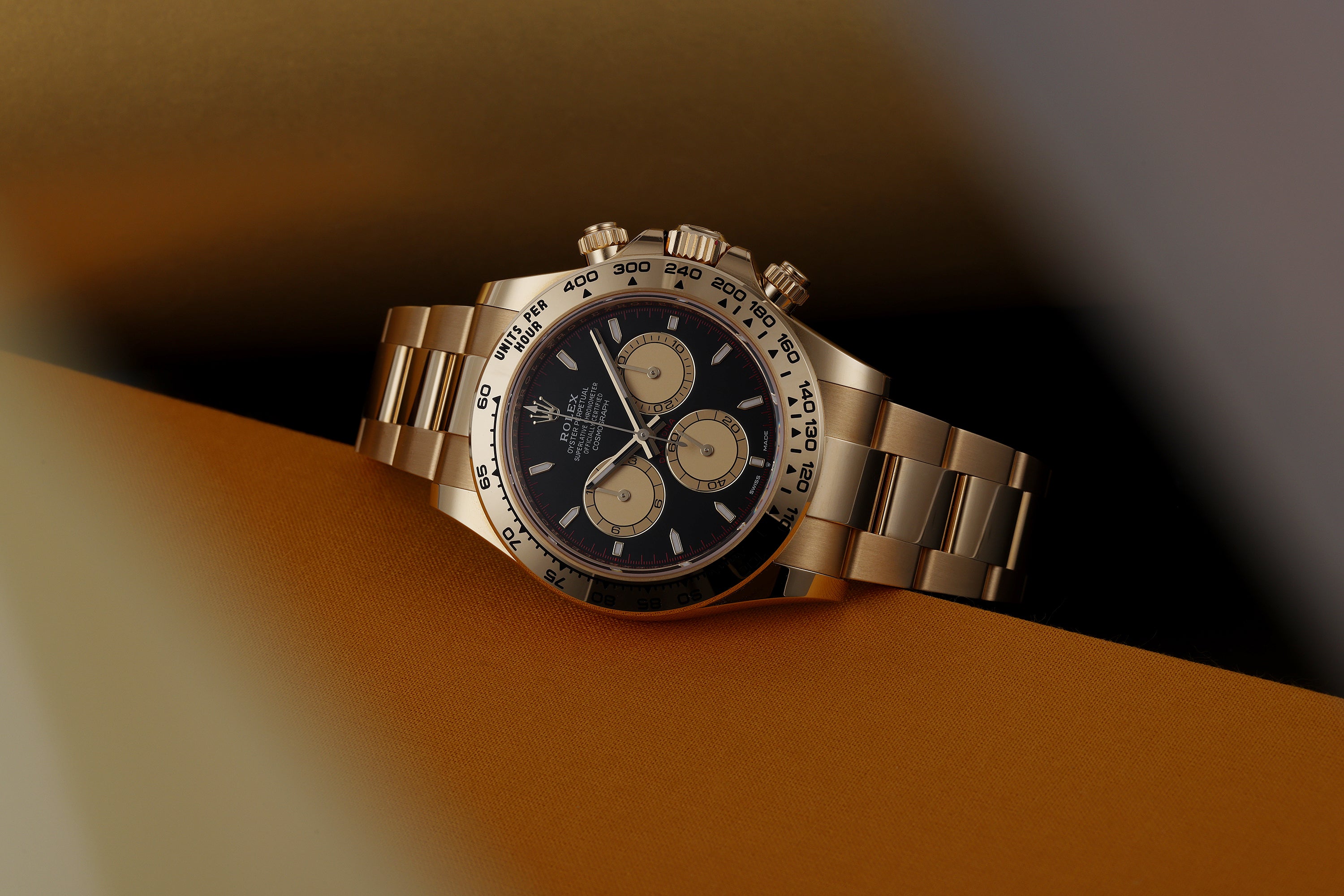 Rolex Daytona | REF. 126508 | Paul Newman Black Racing Dial | 18k Yellow Gold | Box & Papers | 2023