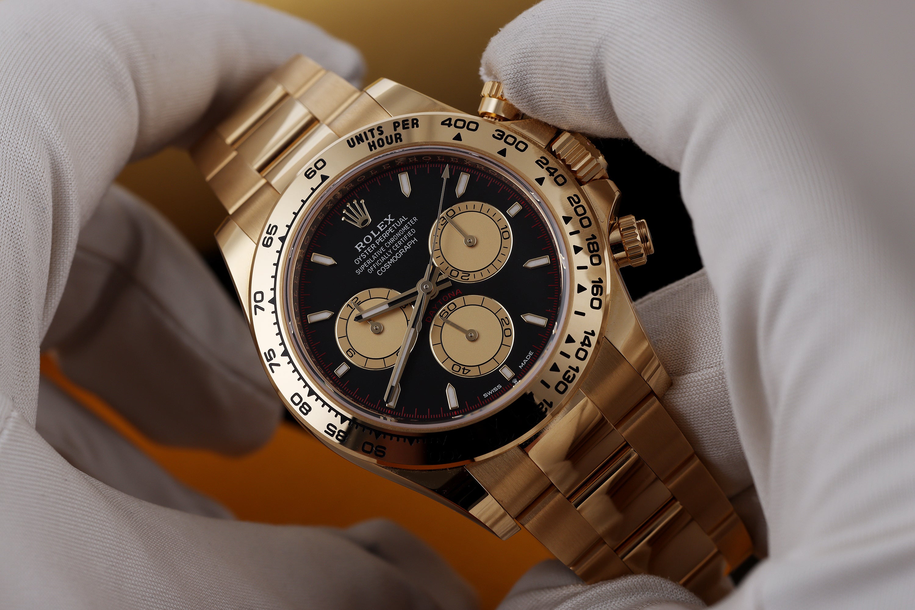 Rolex Daytona | REF. 126508 | Paul Newman Black Racing Dial | 18k Yellow Gold | Box & Papers | 2023