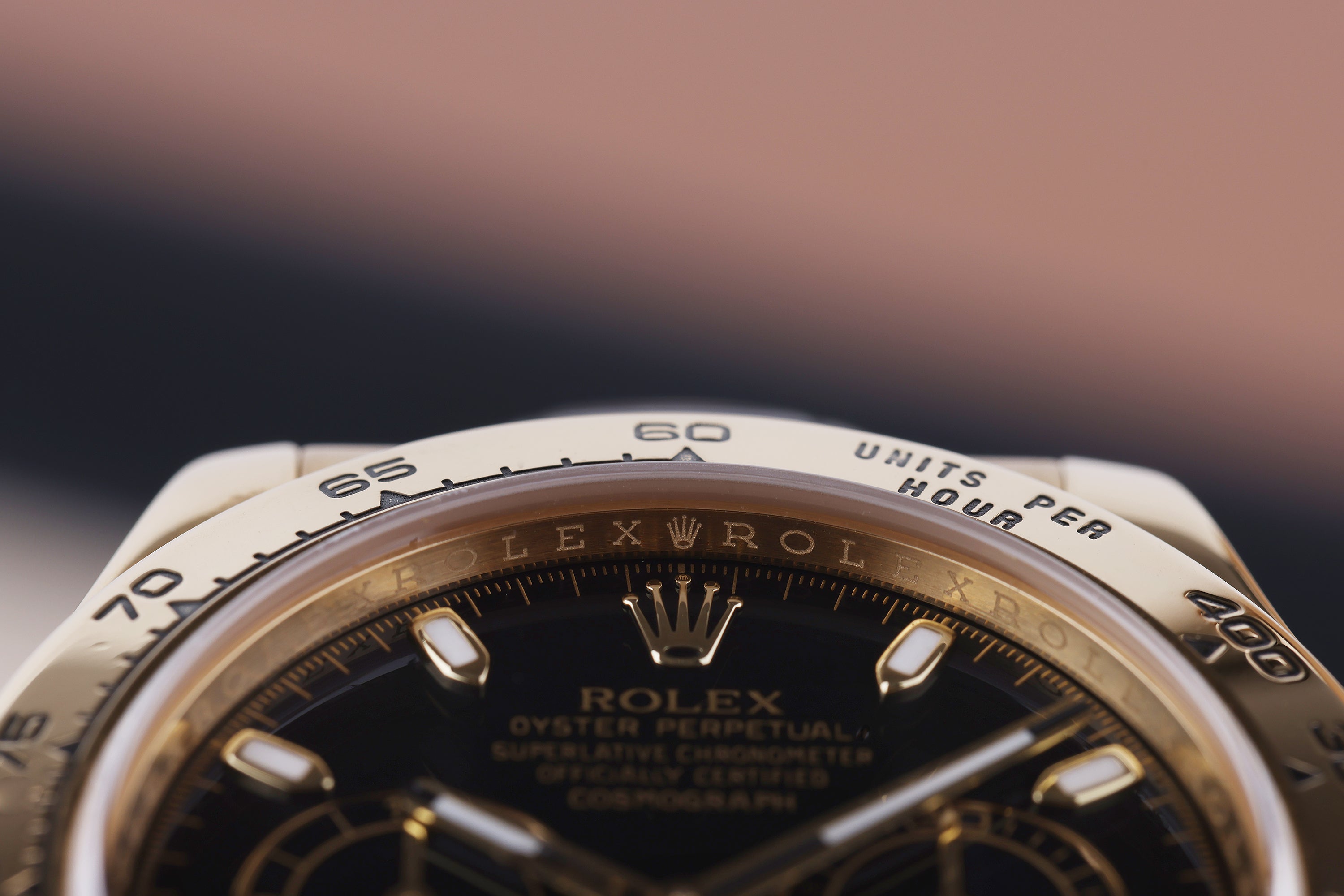 Rolex Daytona | REF. 116518 | Black Dial  | 18k Yellow Gold