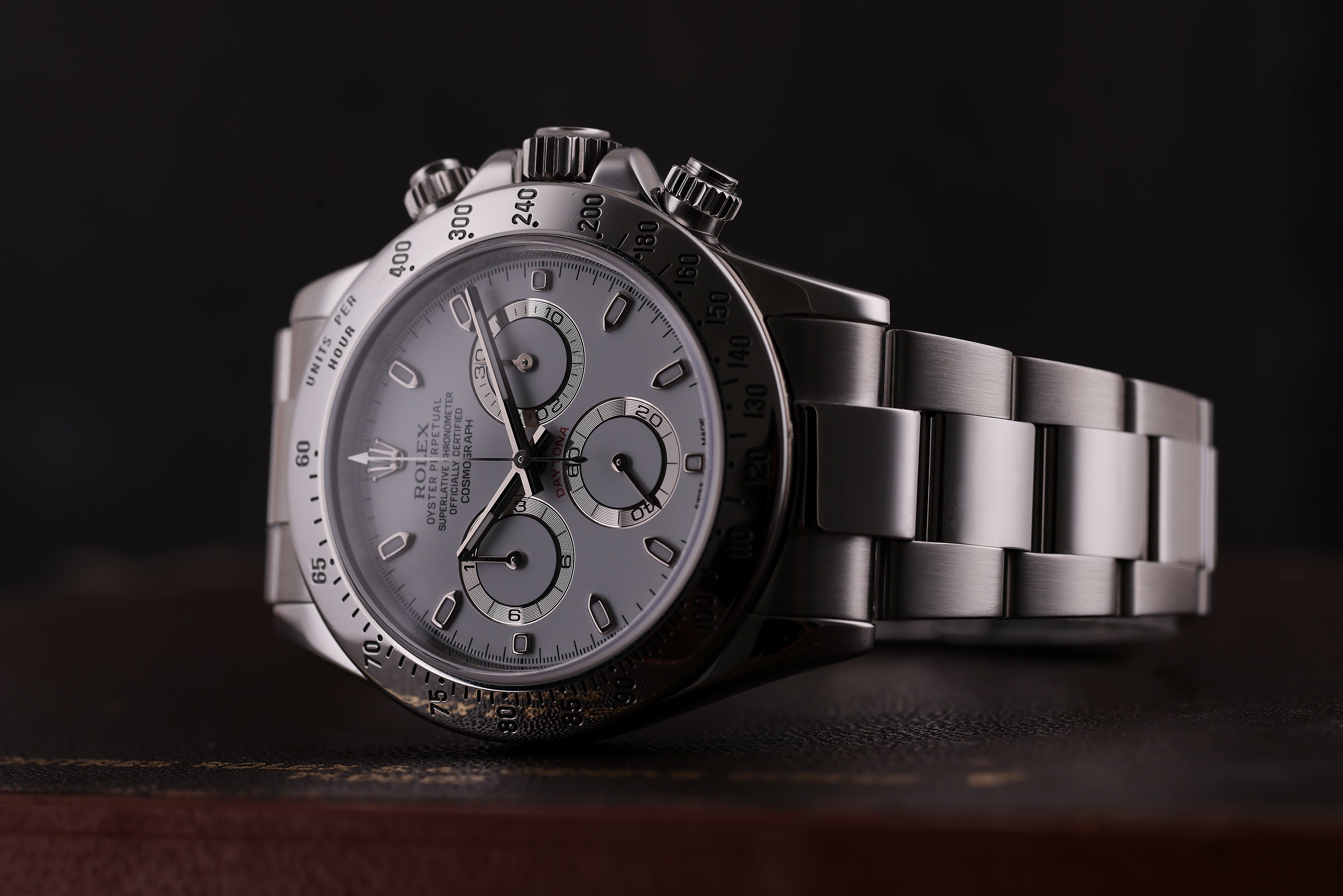 Rolex Daytona | REF. 116520 | White 'APH' Dial | Stainless Steel | Box, Papers & Service Papers | 2013