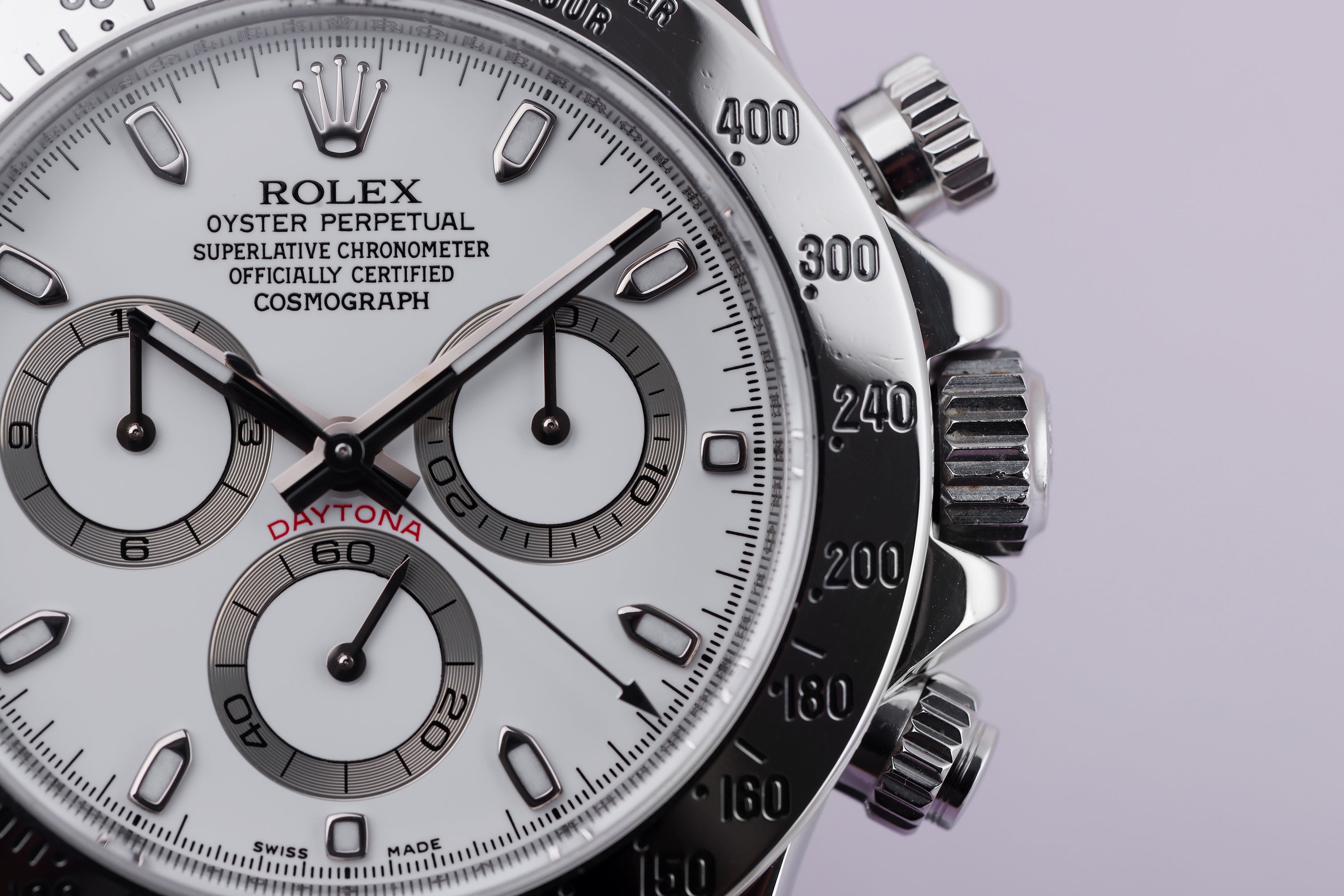 Rolex Daytona | REF. 116520 | White dial | 2008 | Stainless Steel