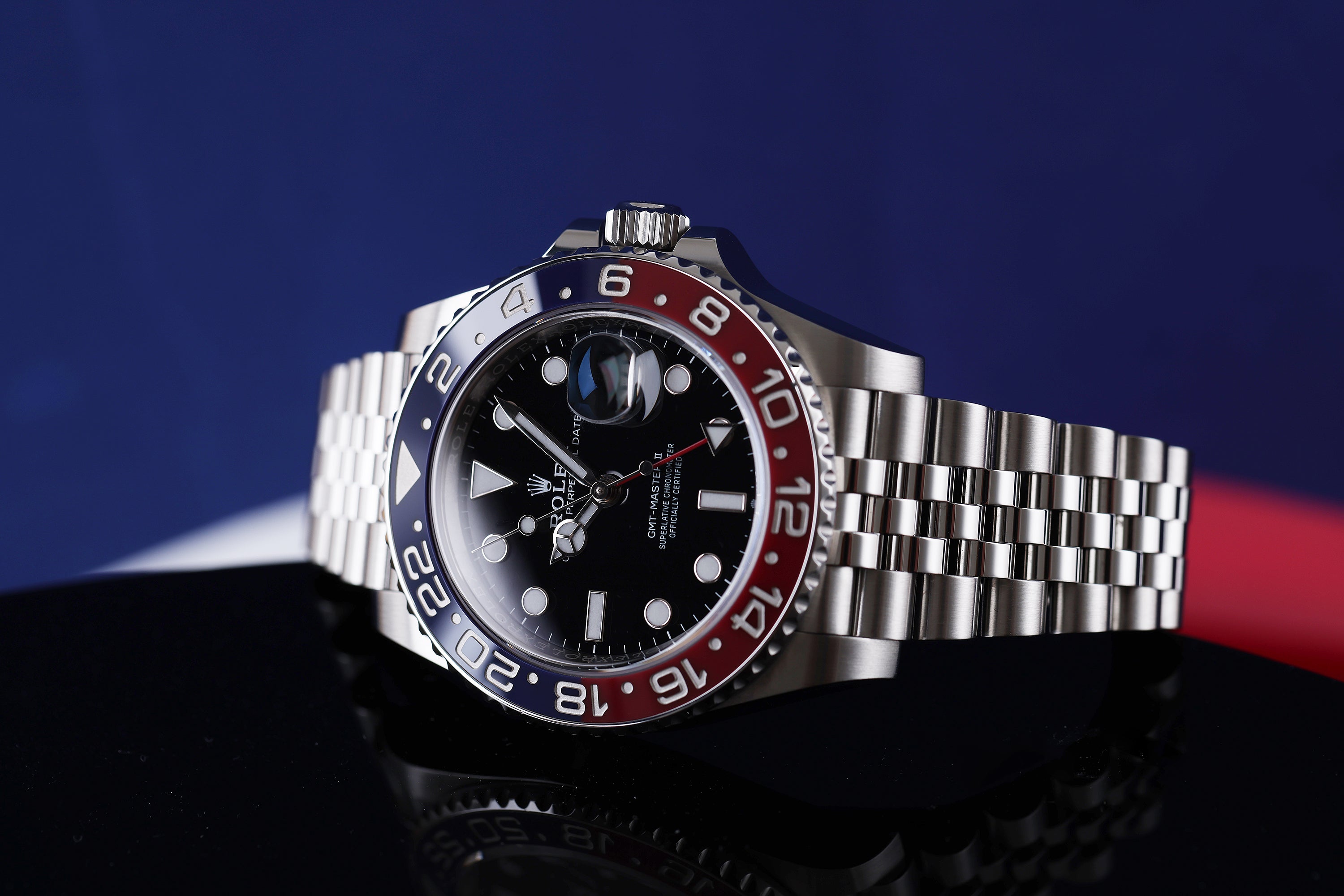 Rolex GMT-Master II "Pepsi" | REF. 126710BLRO | Box & Papers | 2020 | Stainless Steel