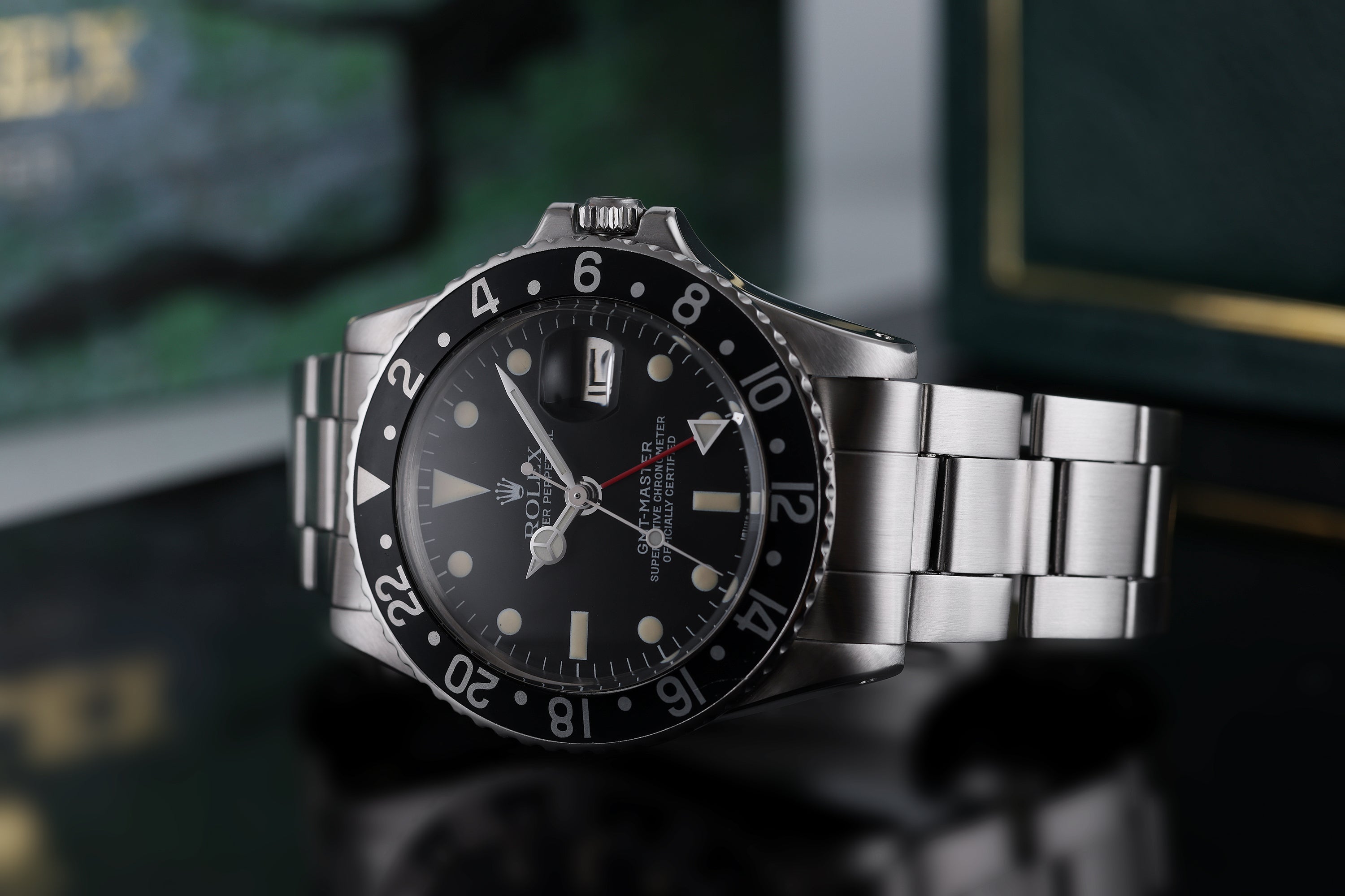 Rolex GMT-Master | REF. 1675 | SWISS - T <25 Dial | 1971 | Stainless Steel