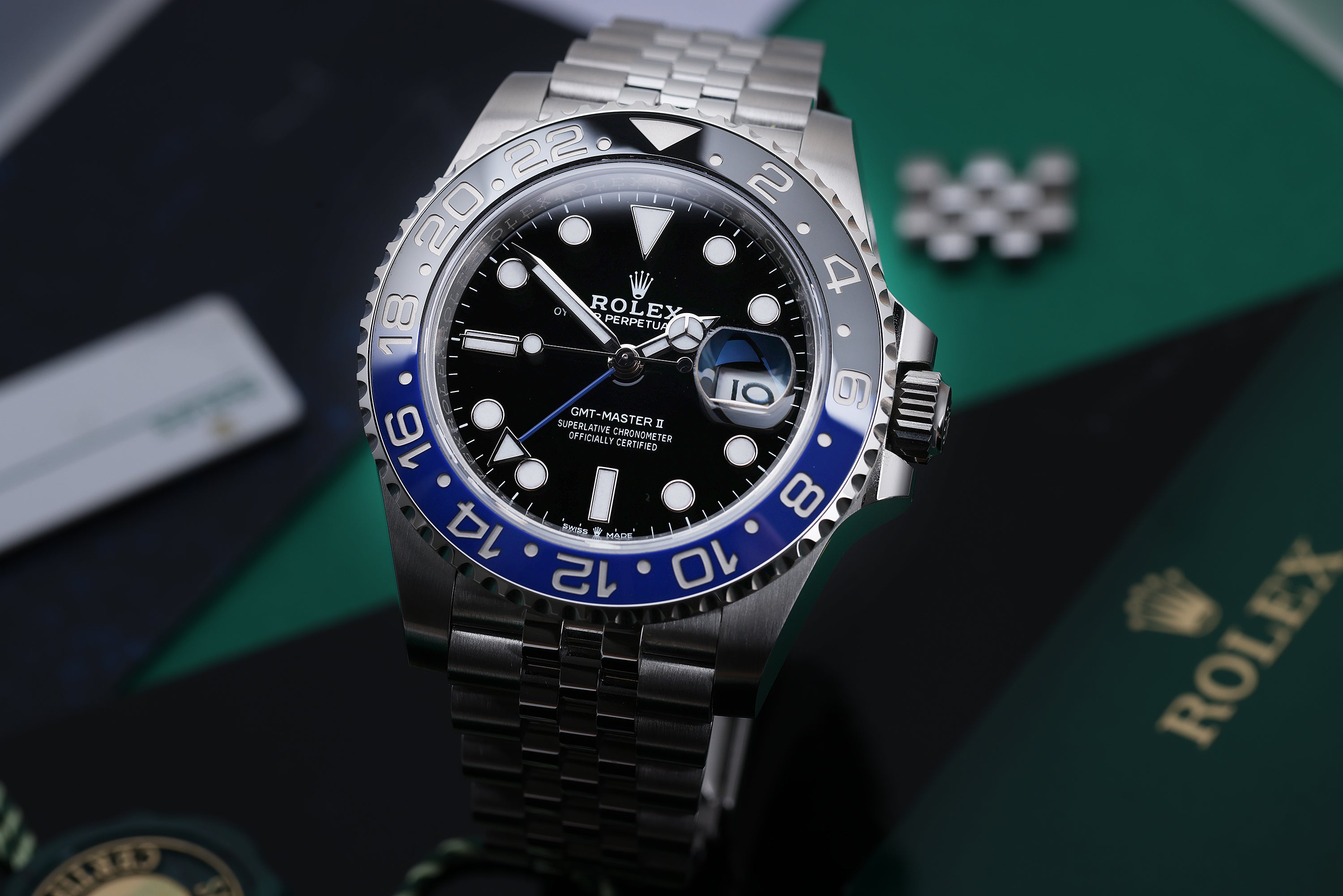 Rolex GMT-Master II "Batgirl" | REF. 126710BLNR | 2021 | Box & Papers | Stainless Steel