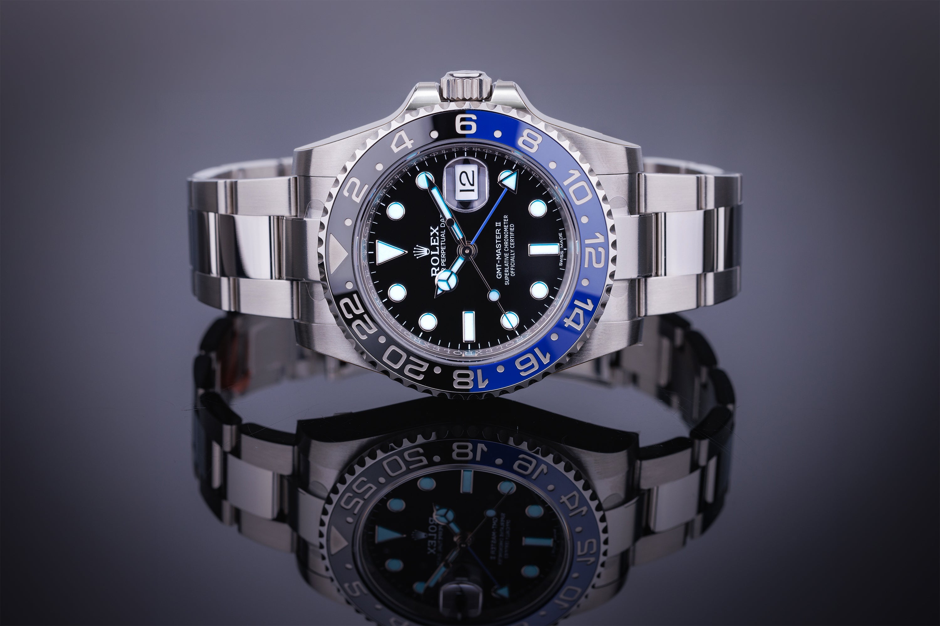 Unworn Rolex GMT-Master II Batman Fully Stickered | REF. 116710BLNR | Stainless Steel | Box & Papers | 2018