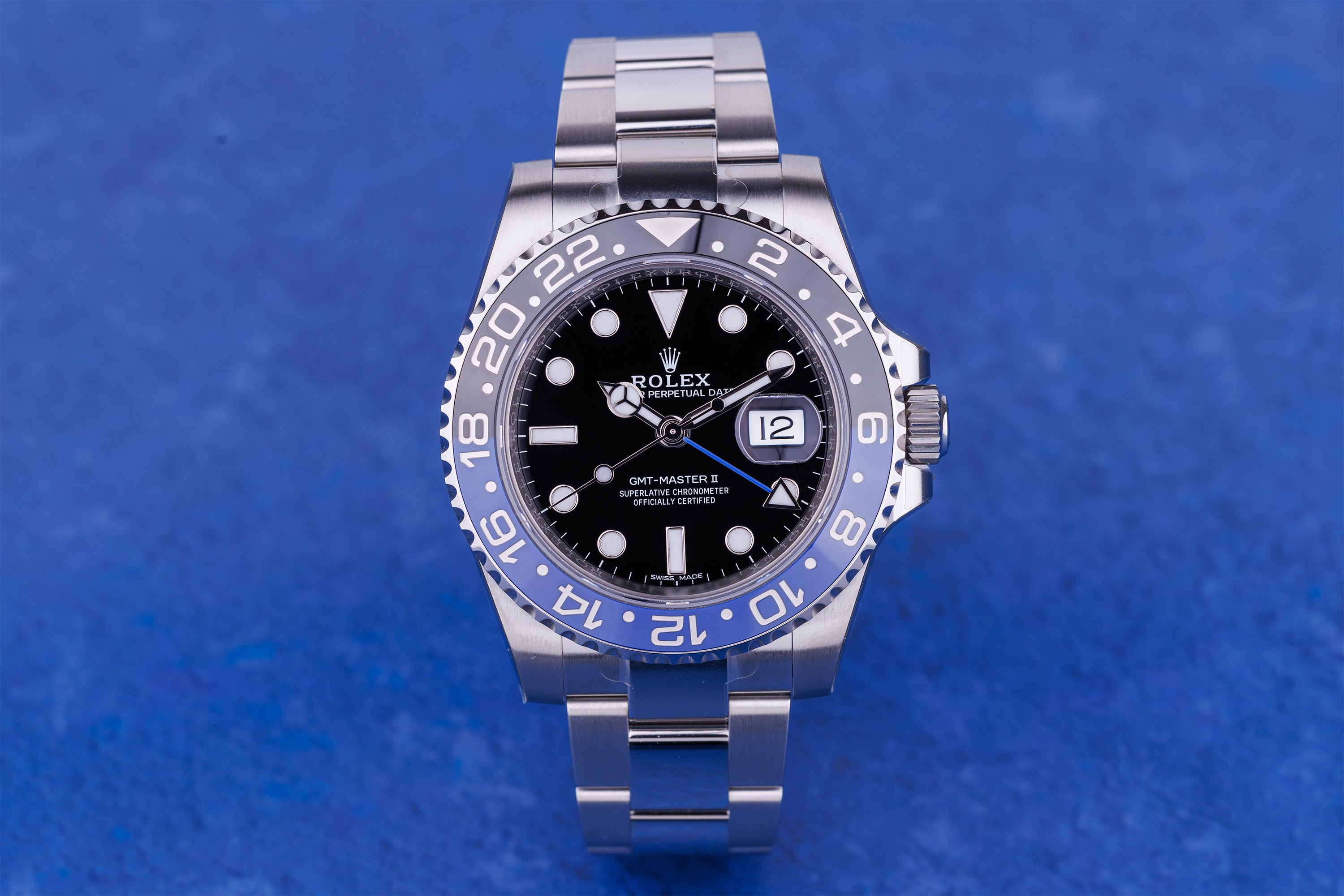 Unworn Rolex GMT-Master II Batman Fully Stickered | REF. 116710BLNR | Stainless Steel | Box & Papers | 2018