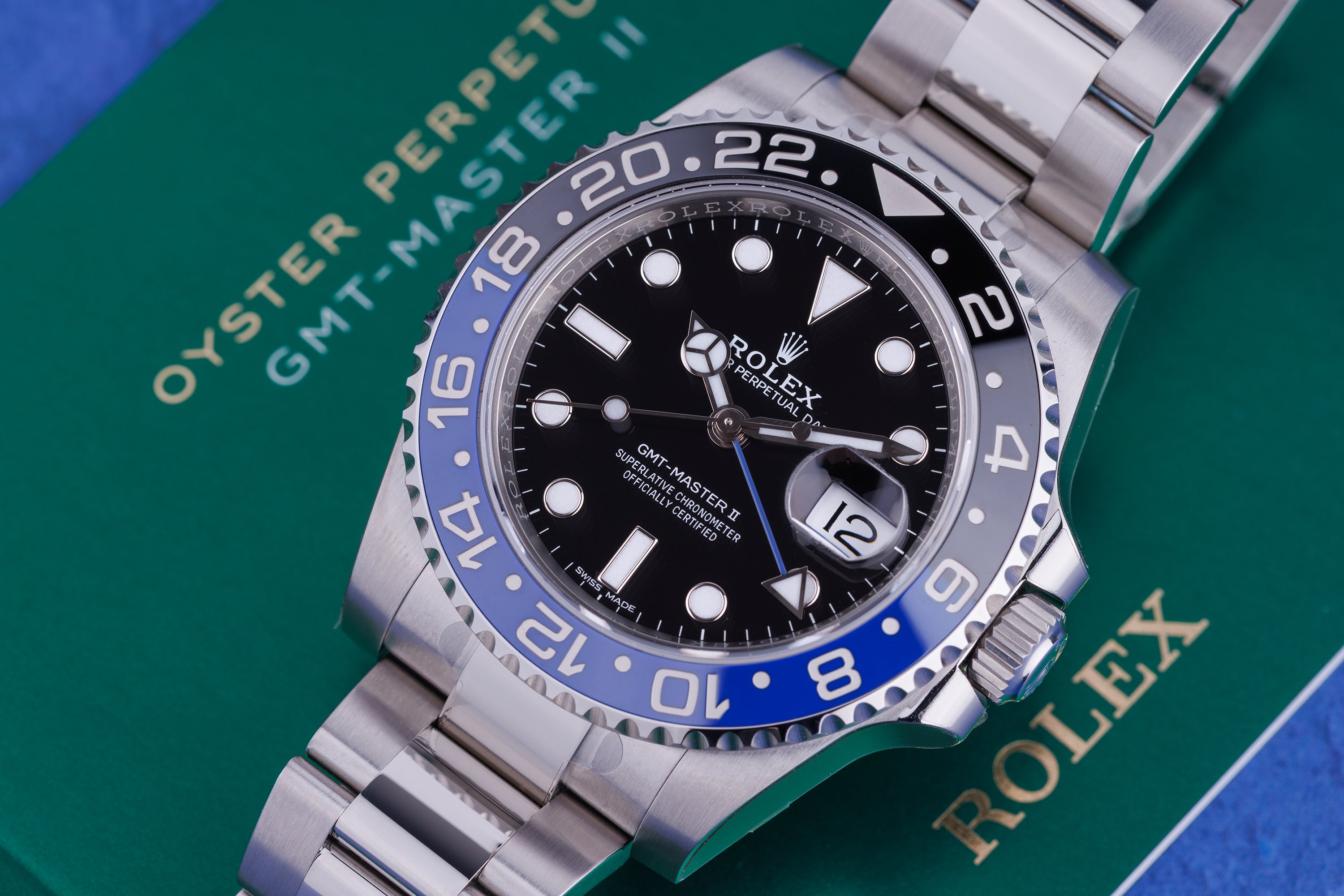 Unworn Rolex GMT-Master II Batman Fully Stickered | REF. 116710BLNR | Stainless Steel | Box & Papers | 2018