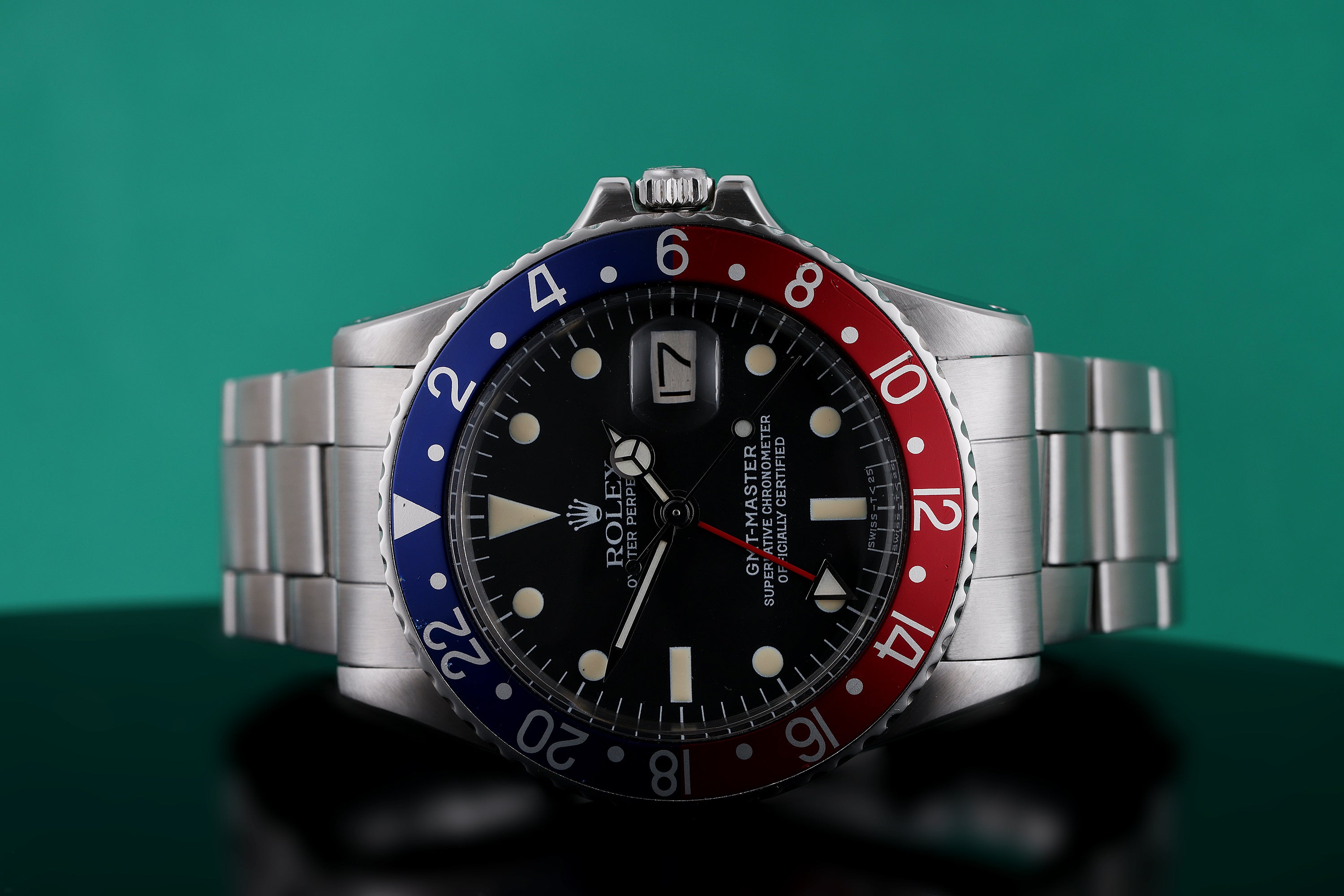 Rolex GMT-Master 'Pepsi' | REF. 1675 | SWISS - T <25 Dial | 1971 | Stainless Steel