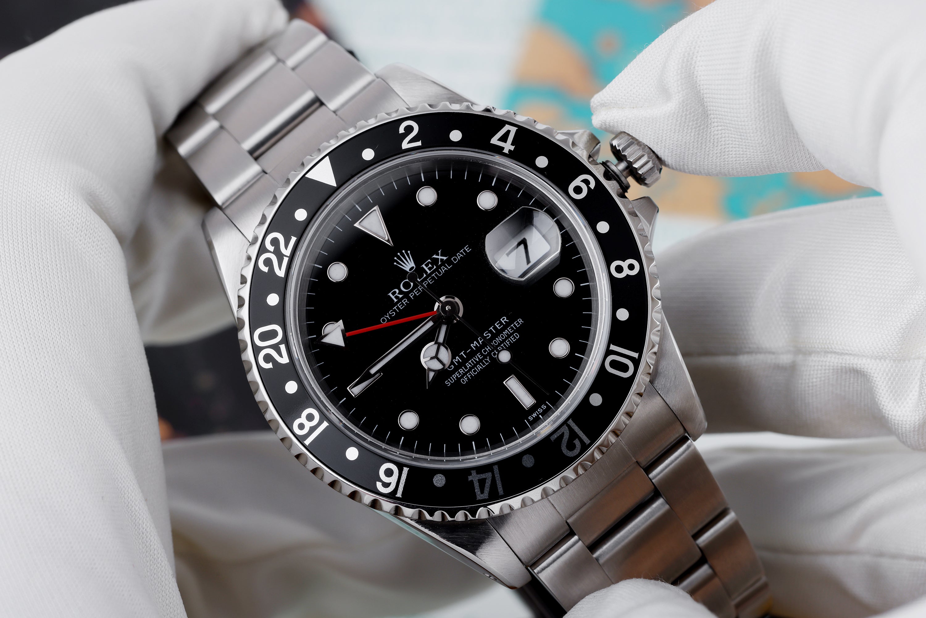 Rolex GMT-Master | REF. 16700 | 'Swiss Only' Dial | Stainless Steel | Box & Papers | 1998 | Rolex Service Papers - 2010