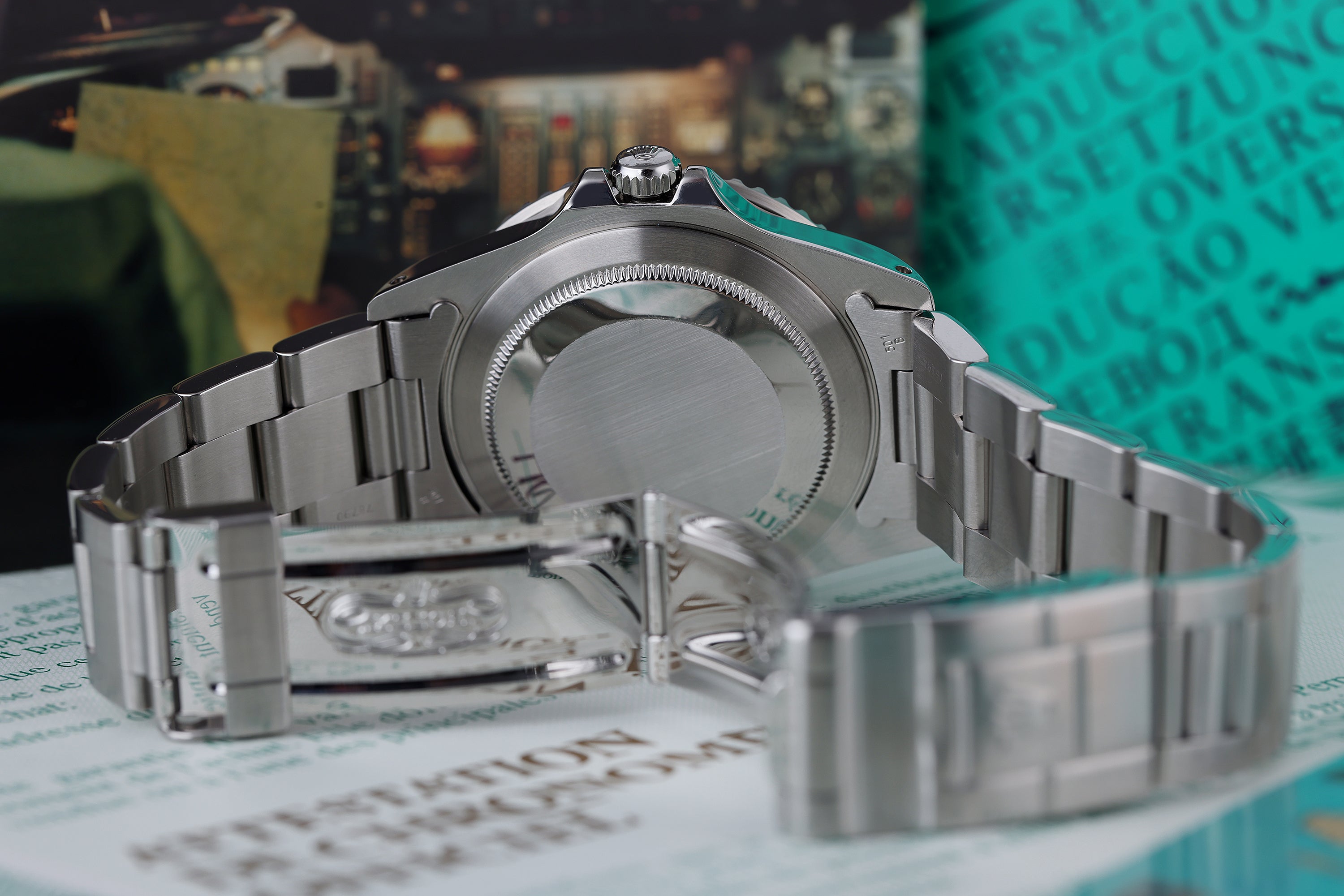 Rolex GMT-Master | REF. 16700 | 'Swiss Only' Dial | Stainless Steel | Box & Papers | 1998 | Rolex Service Papers - 2010