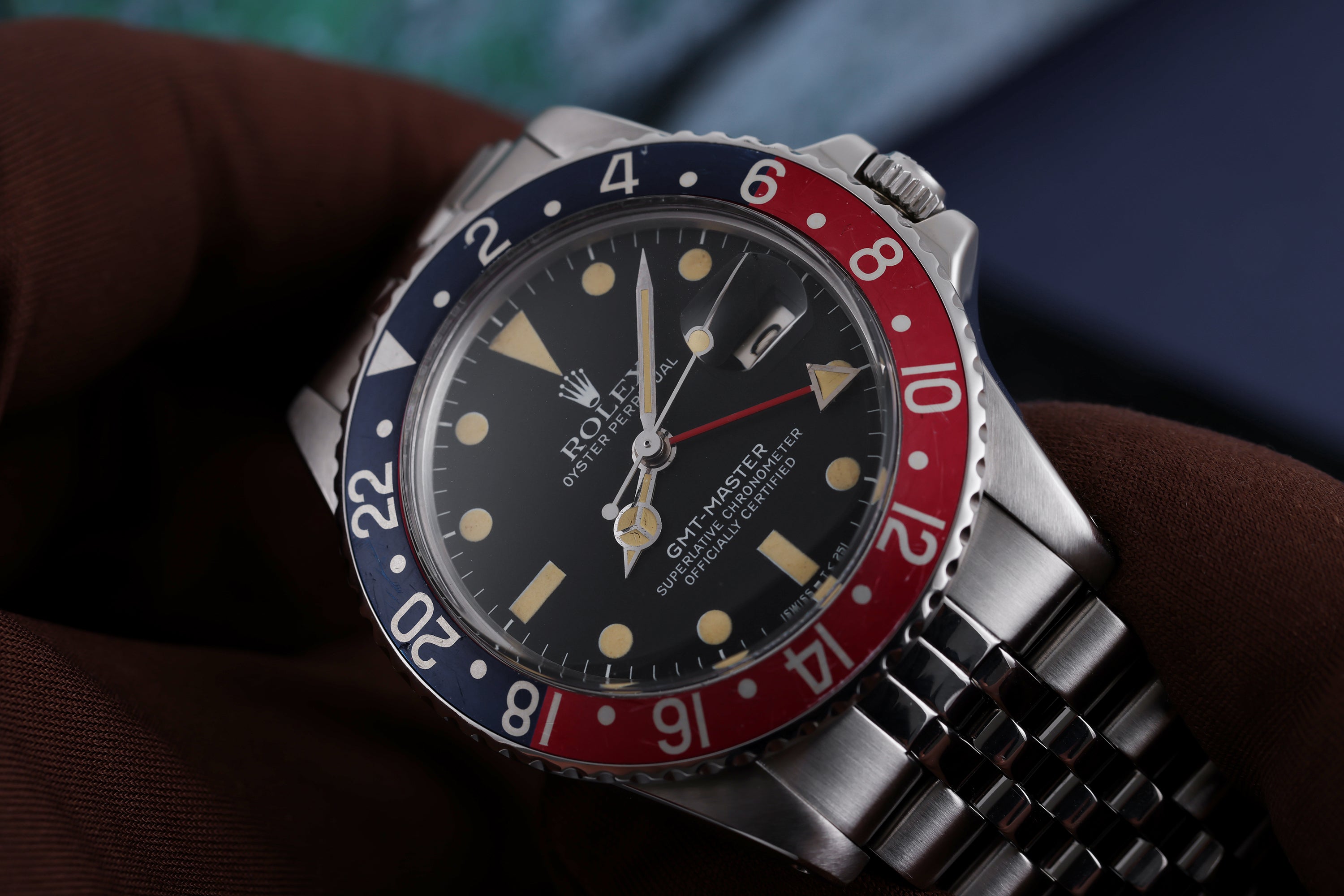 Rolex GMT-Master Pepsi | REF. 16750 | Stainless Steel | 1979 | SWISS - T <25 Dial