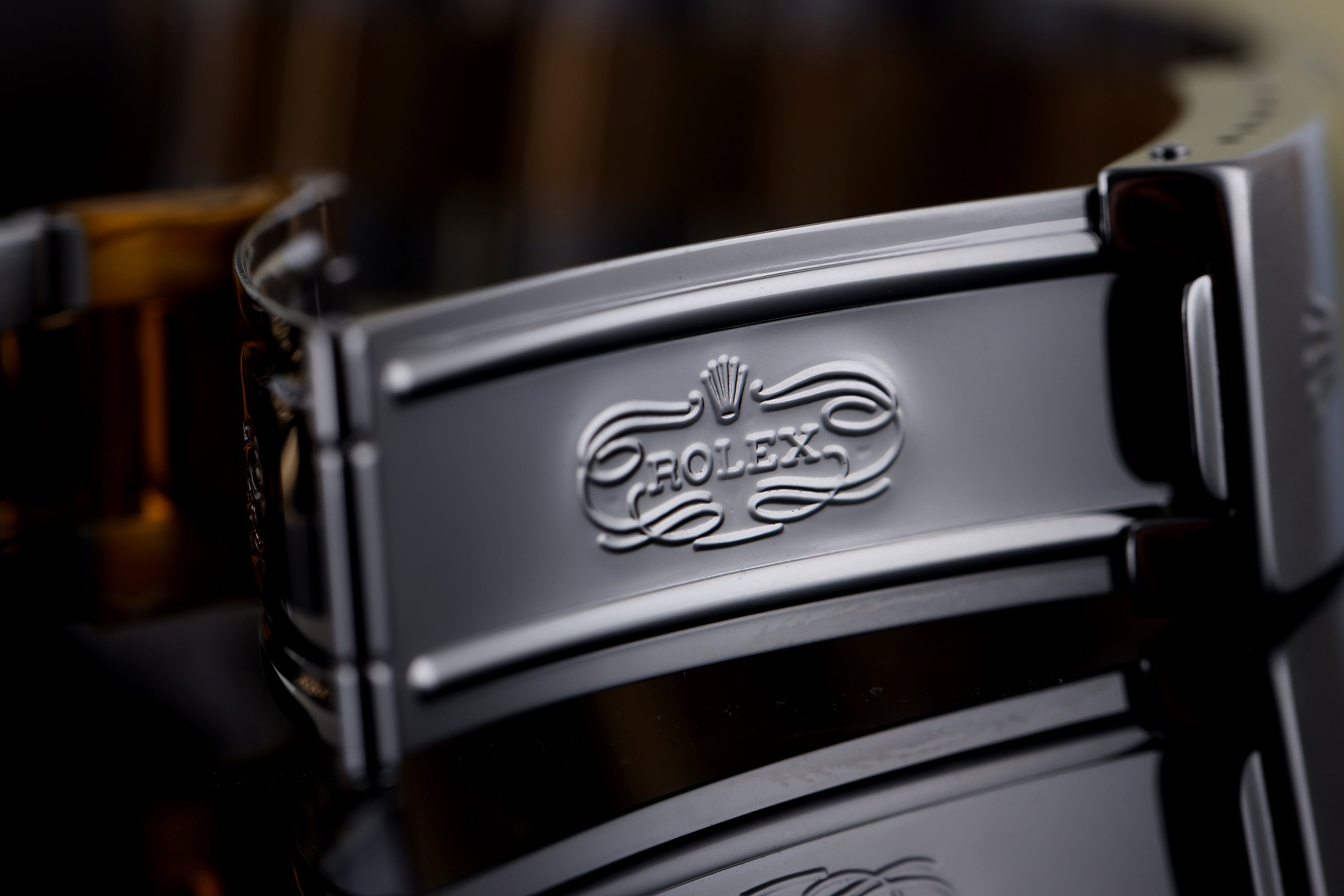 Rolex Oyster Perpetual 34 | REF. 14233 | Stainless Steel & 18k Yellow Gold | 34mm | Gold Dial