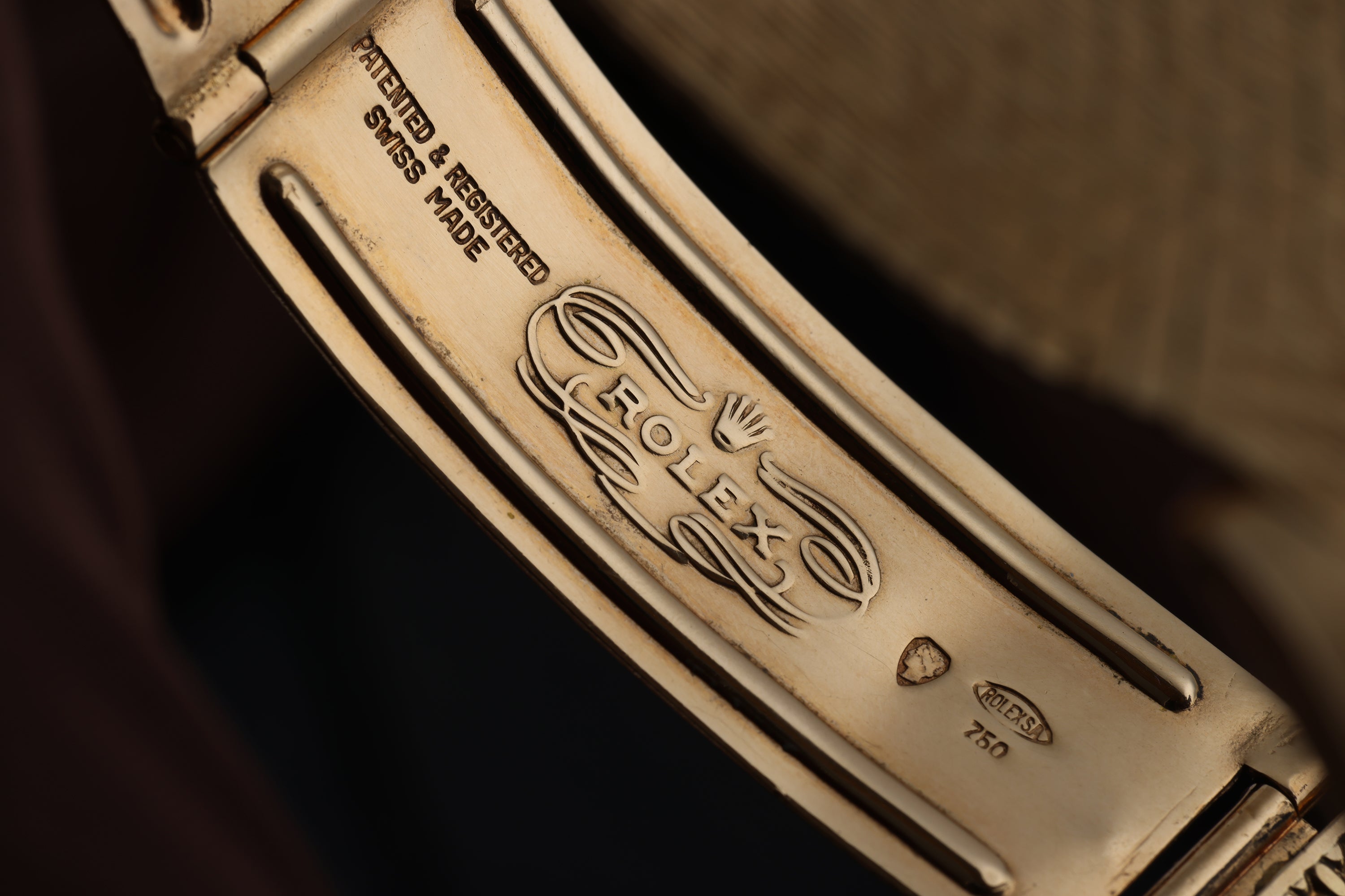 Rare Rolex Oyster Perpetual - Qaboos Sultan of Oman Dial | REF. 6744 | 18k Yellow Gold | 1973