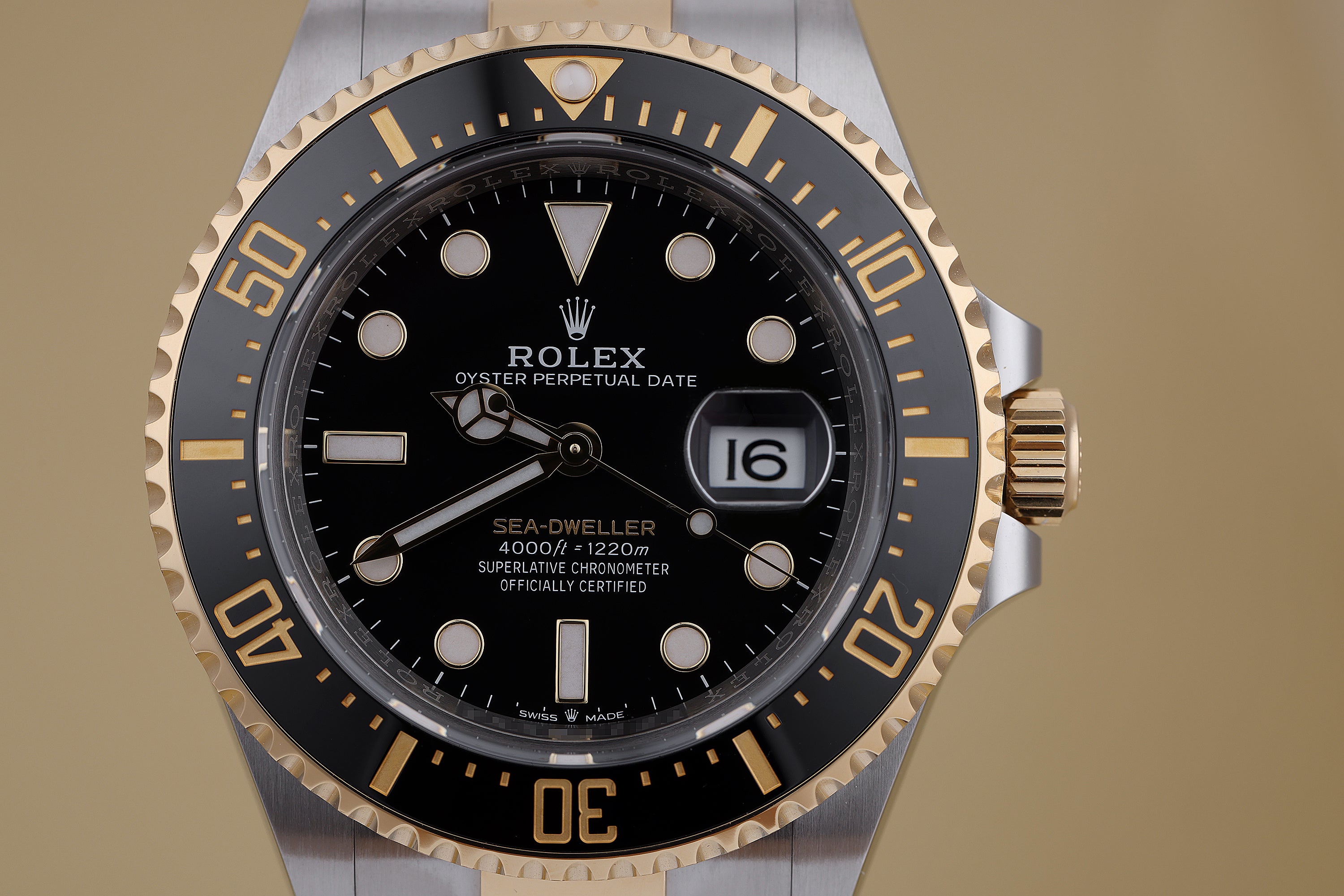 Rolex Sea-Dweller | REF. 126603 | 43mm | Stainless Steel & 18k Yellow Gold | Black Dial | Box & Papers | 2020