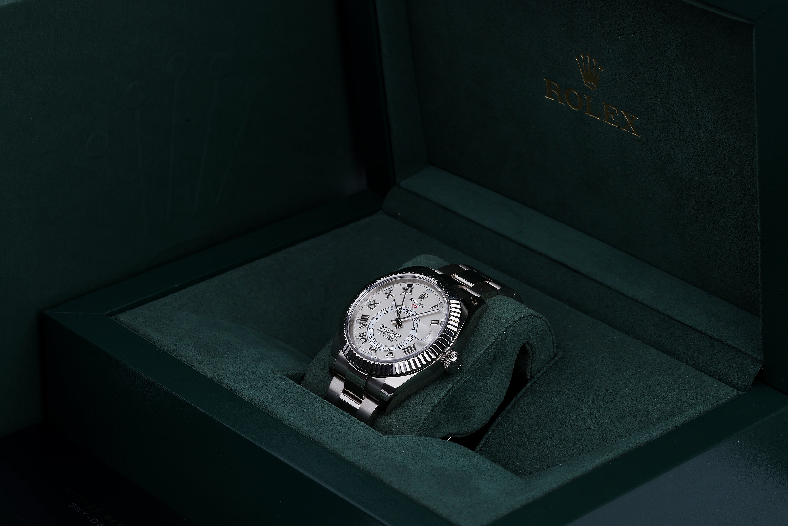 Rolex Sky-Dweller | REF. 326939 | White Dial | 18k White Gold | Box & Papers | 2015