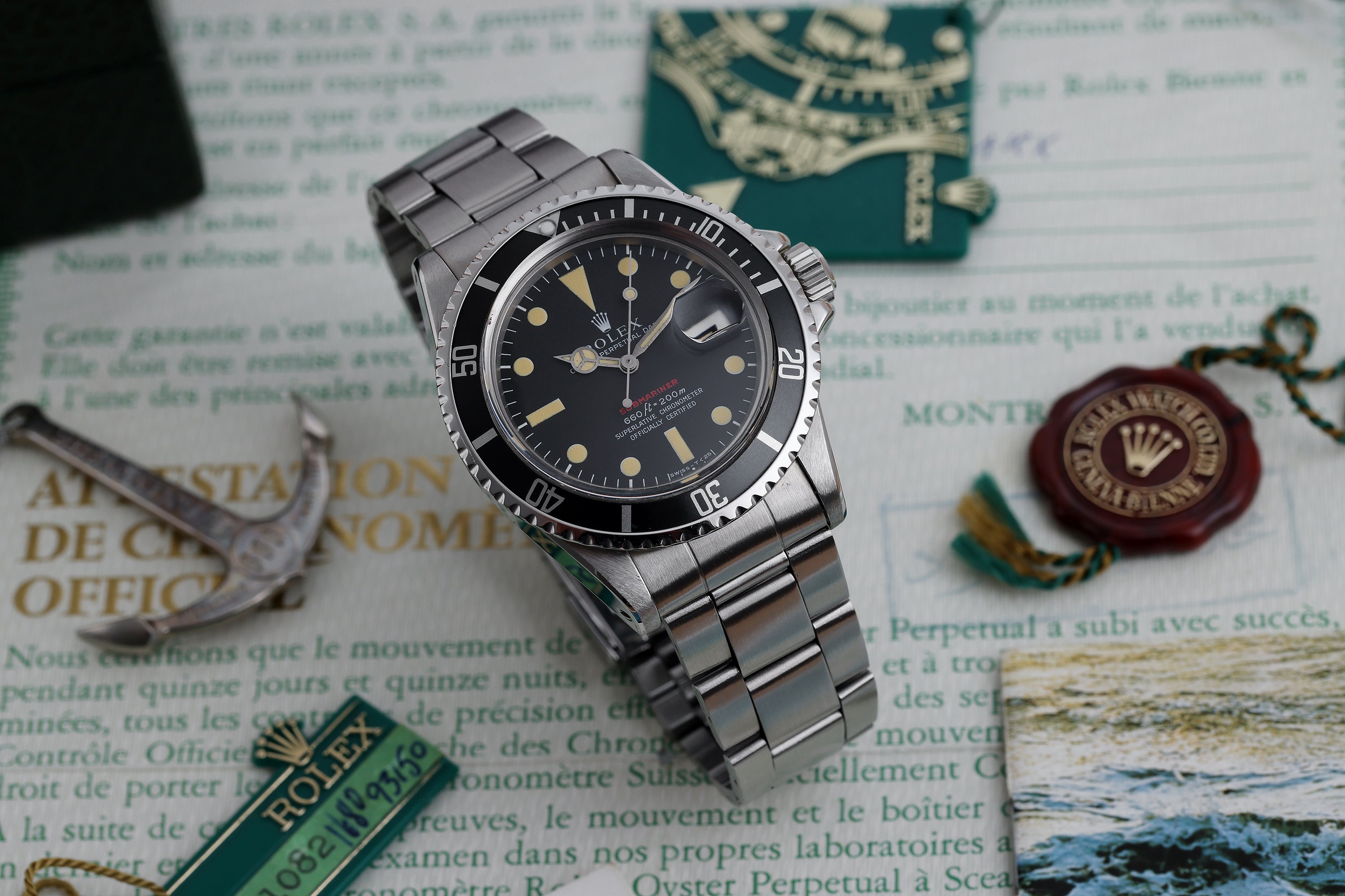 Rolex Submariner | REF. 1680 | Stainless Steel | 40mm | 1975 | Box & Papers - Complete Set
