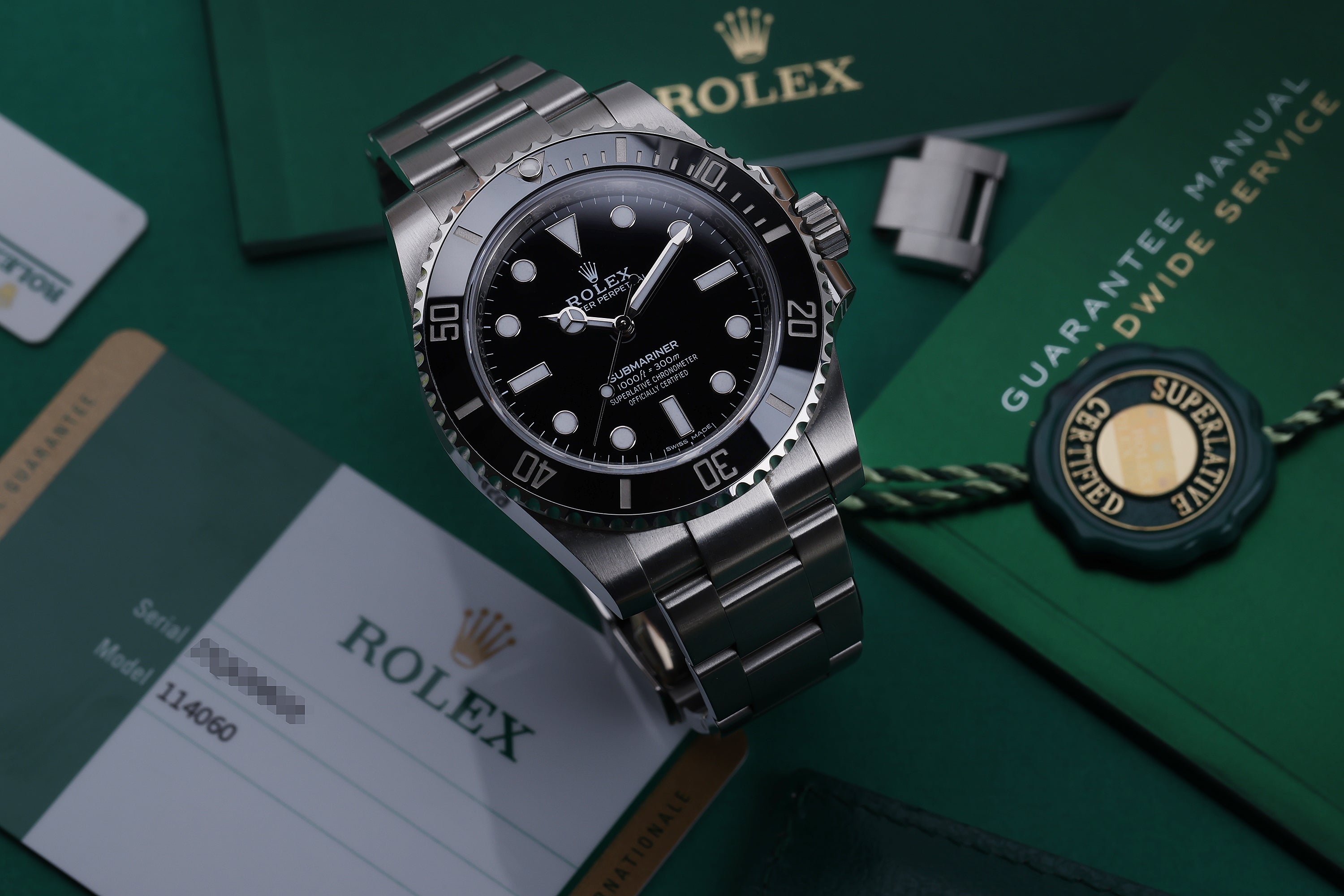 Rolex Submariner Non-Date | REF. 114060 | Stainless Steel | Box & Papers | 2019