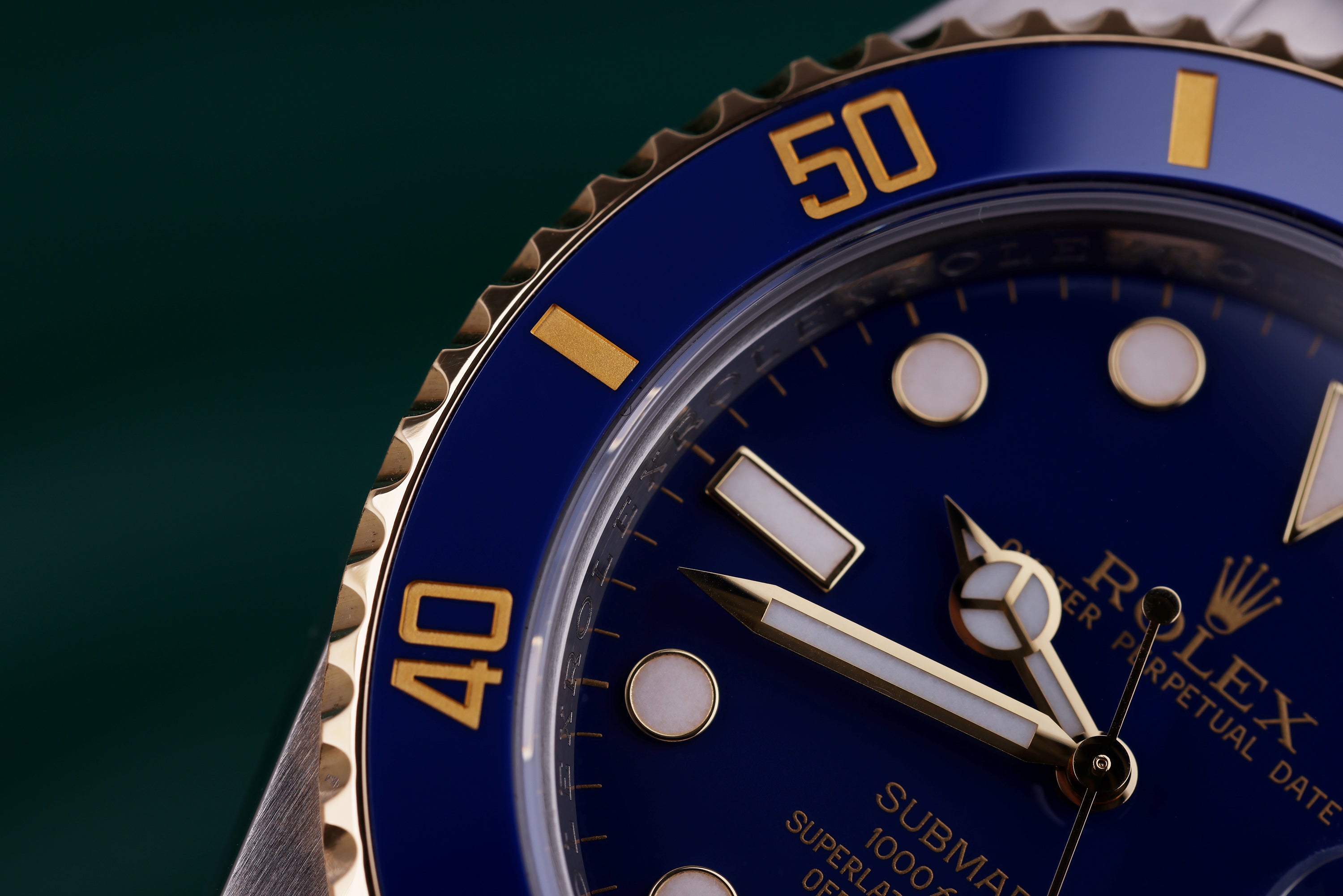 Rolex Submariner | REF. 116613LB | Matte Blue Dial | Stainless Steel & 18k Yellow Gold | Box & Papers | 2013