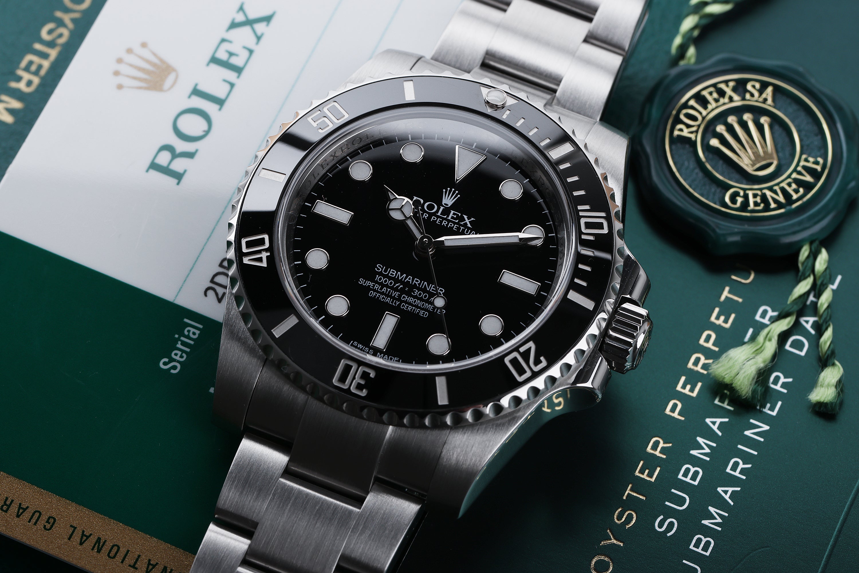 Rolex Submariner Non-Date | REF. 114060 | Stainless Steel | Box & Papers | 2014