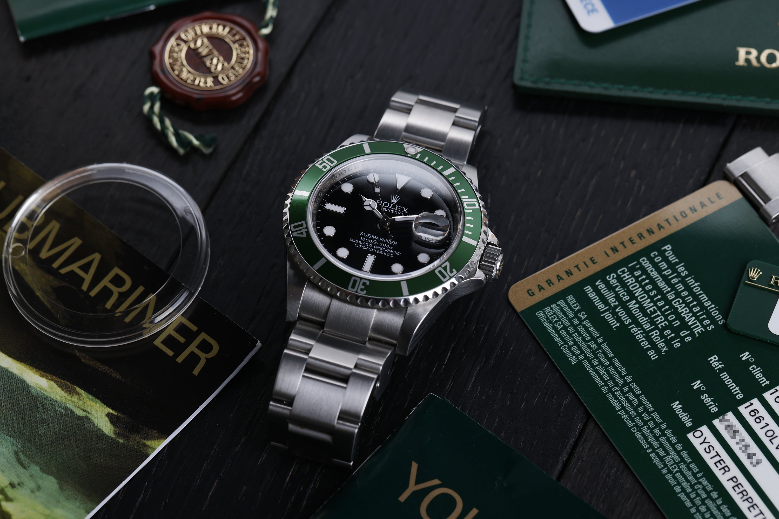 Rolex Submariner "Kermit" | REF. 16610LV | Box & Papers | 2010 | Stainless Steel