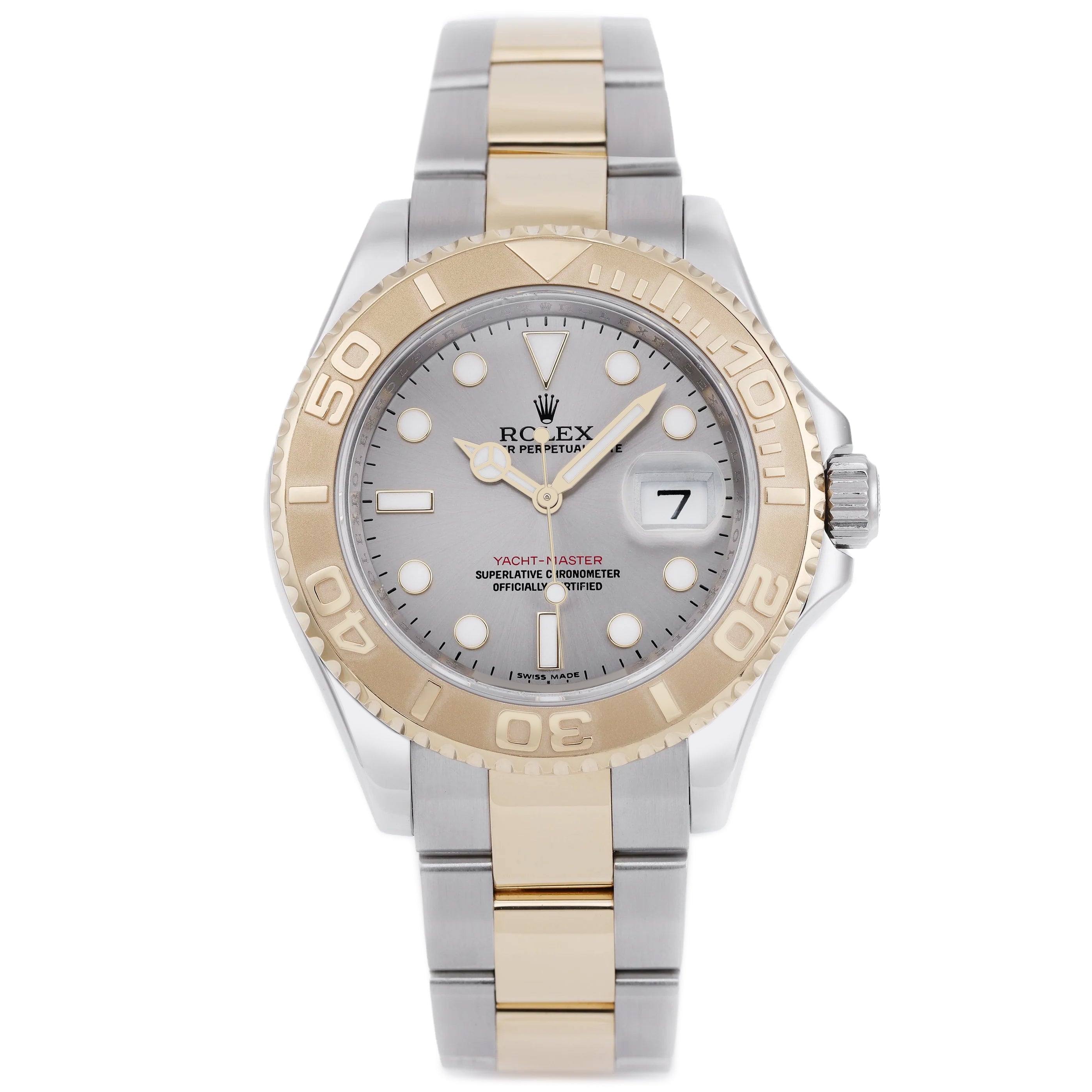 Rolex Yacht-Master 40 | REF. 16623 | Silver Dial | Stainless Steel & 18k Yellow Gold