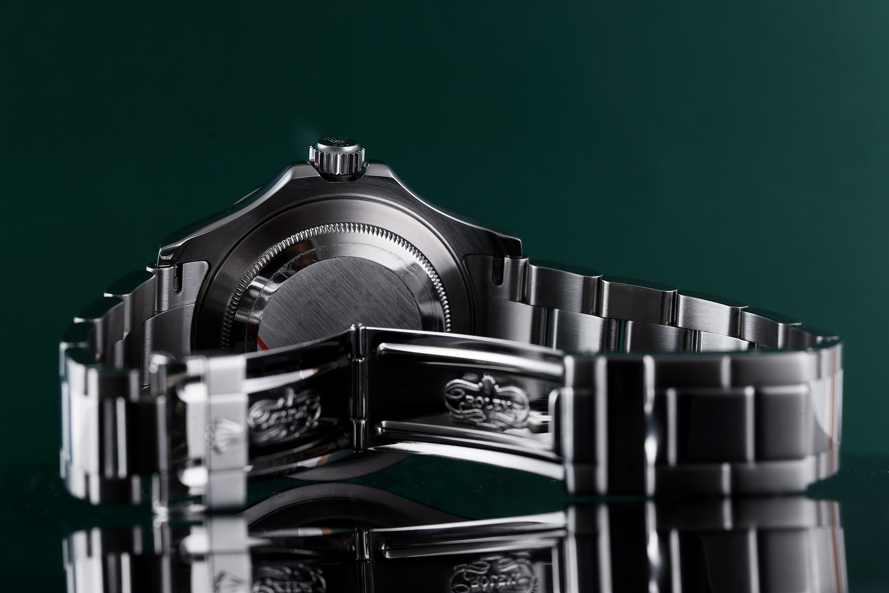 Rolex Yacht-Master 40 | REF. 16622 | Stainless Steel & Platinum | Platinum Dial | Box & Papers