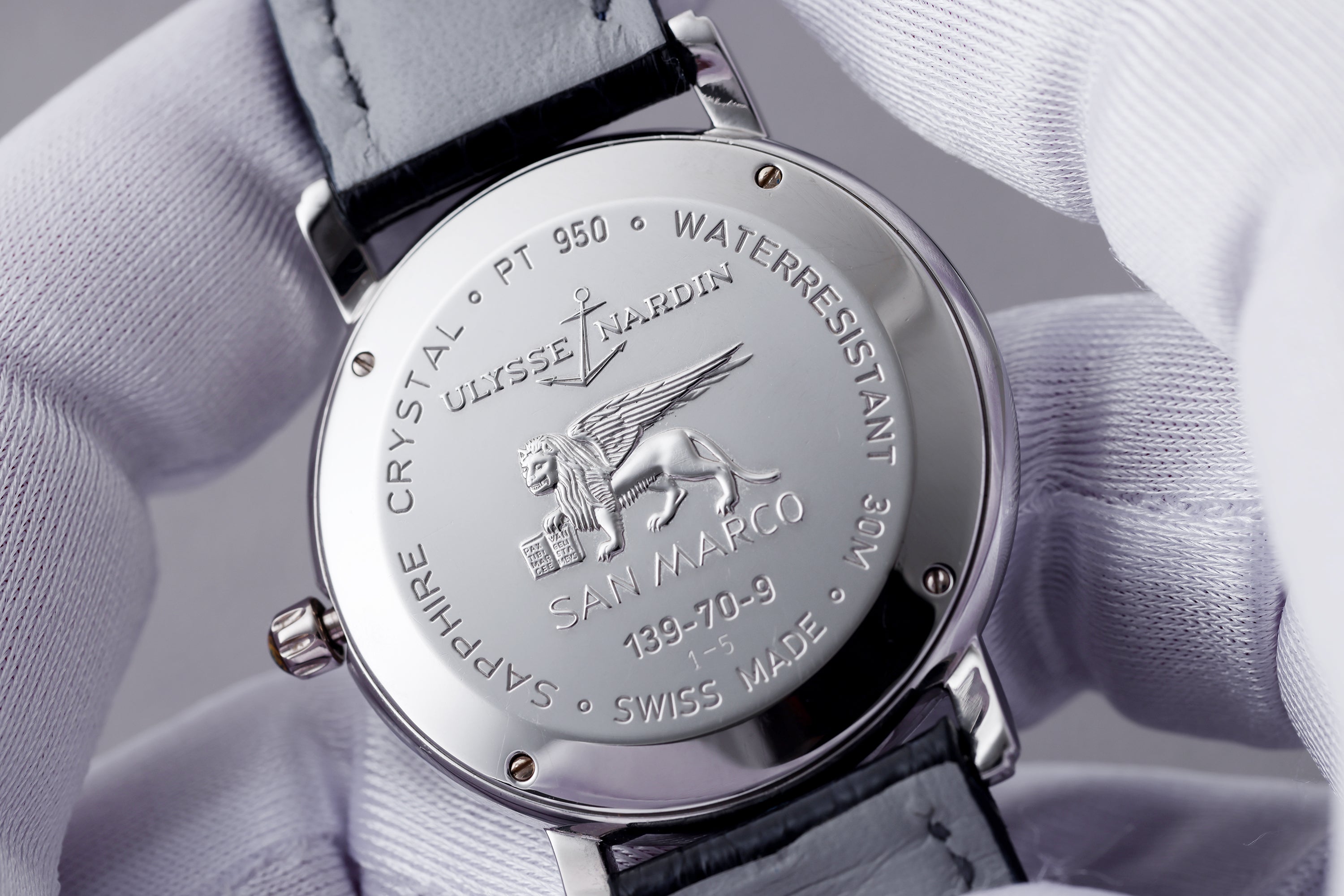 Ulysse Nardin San Marco | Platinum 1 of 5 Limited Edition | REF. 139-70-9 | Cloisonné Enamel - Gorch Fock | 37mm | Automatic | 2000's