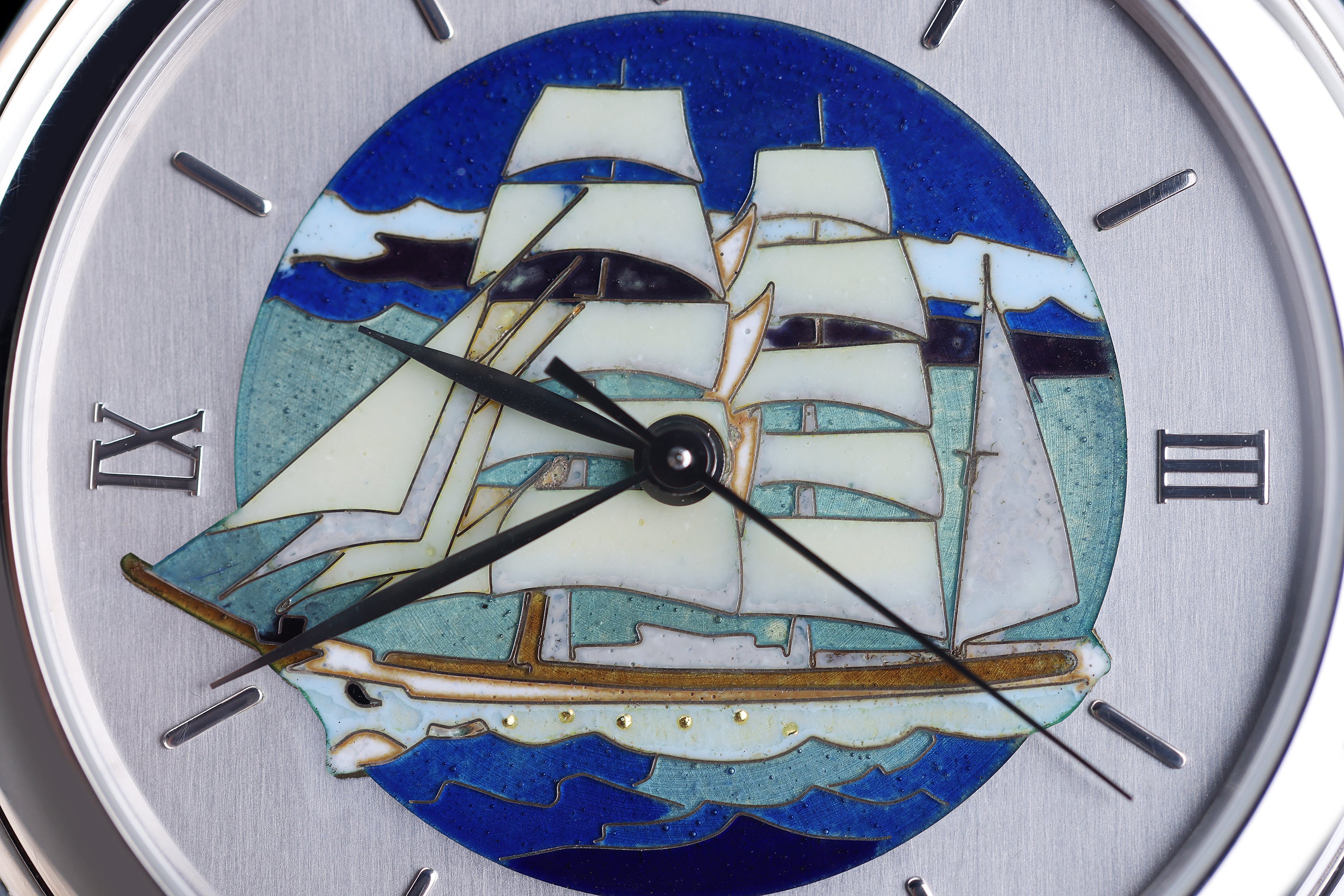 Ulysse Nardin San Marco | Platinum 1 of 5 Limited Edition | REF. 139-70-9 | Cloisonné Enamel - Gorch Fock | 37mm | Automatic | 2000's