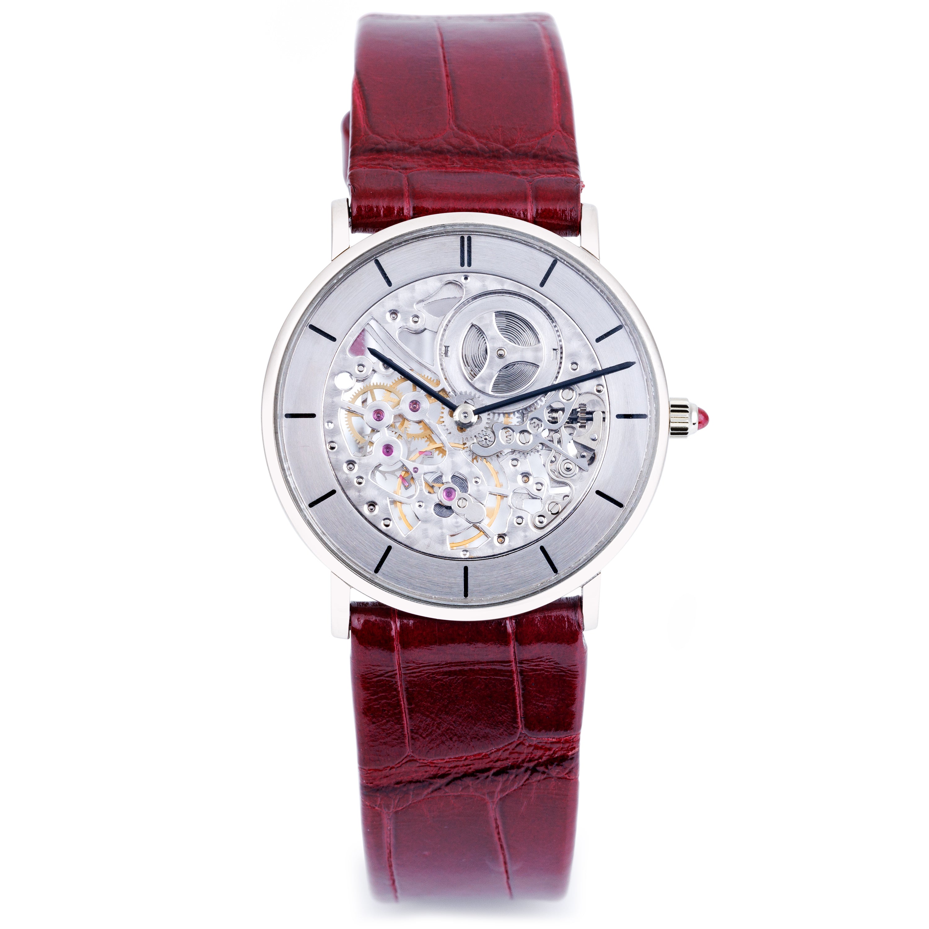 Vacheron Constantin Skeleton Patrimony Squelette | REF. 7066 | 18k White Gold | 30mm | 1967