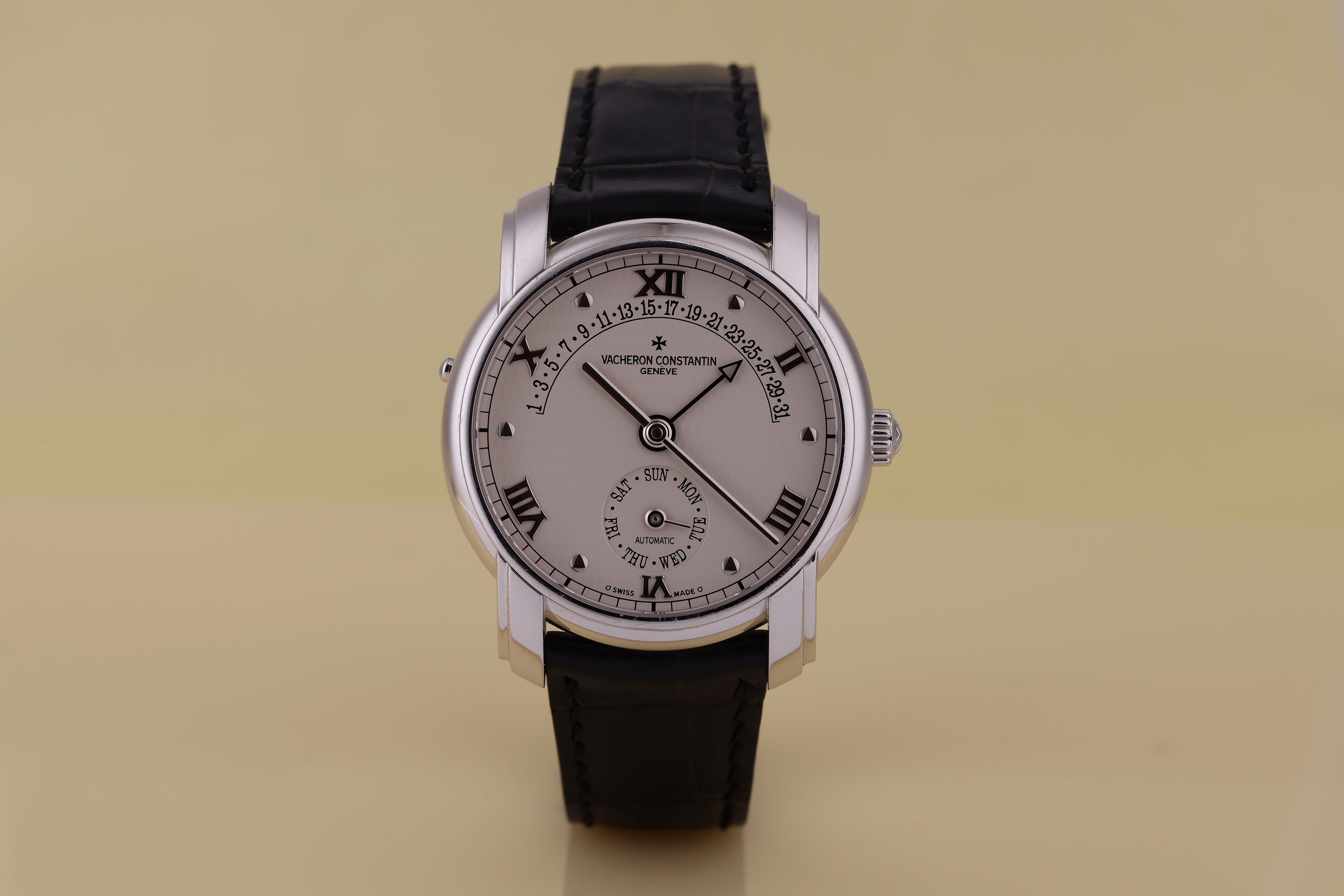 Vacheron Constantin Patrimony 31-Day Retrograde | REF. 47245/000G | Day & Date | 18k White Gold | 37mm | Automatic | Box & Papers | 2000s
