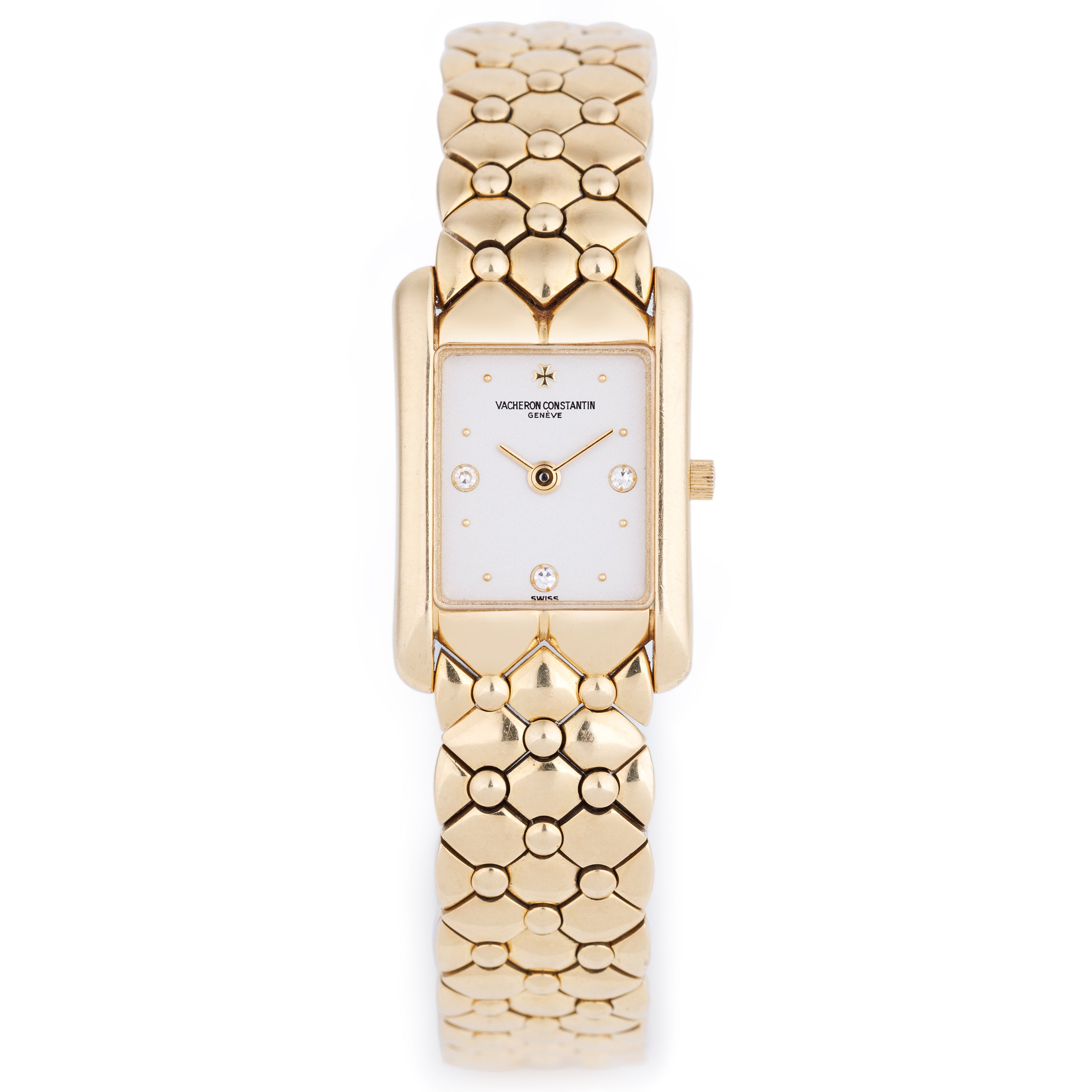Vacheron Constantin | REF. 27021-150J-7 | 18k Yellow Gold | Diamond Dial | Quartz