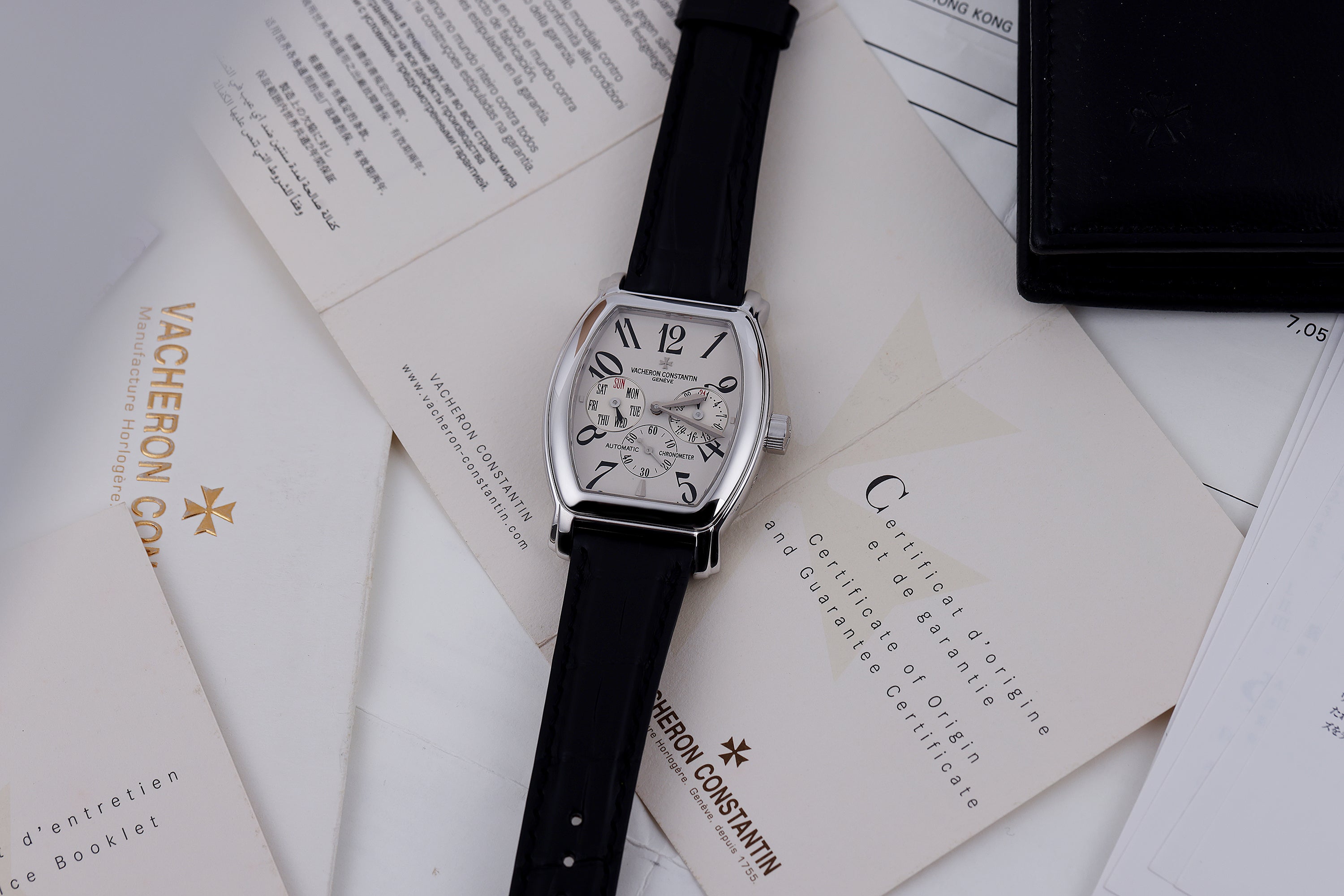 Vacheron Constantin Royal Eagle Day-Date | REF. 42008/000G | 18k White Gold | 35.5mm | Box & Papers | 2004
