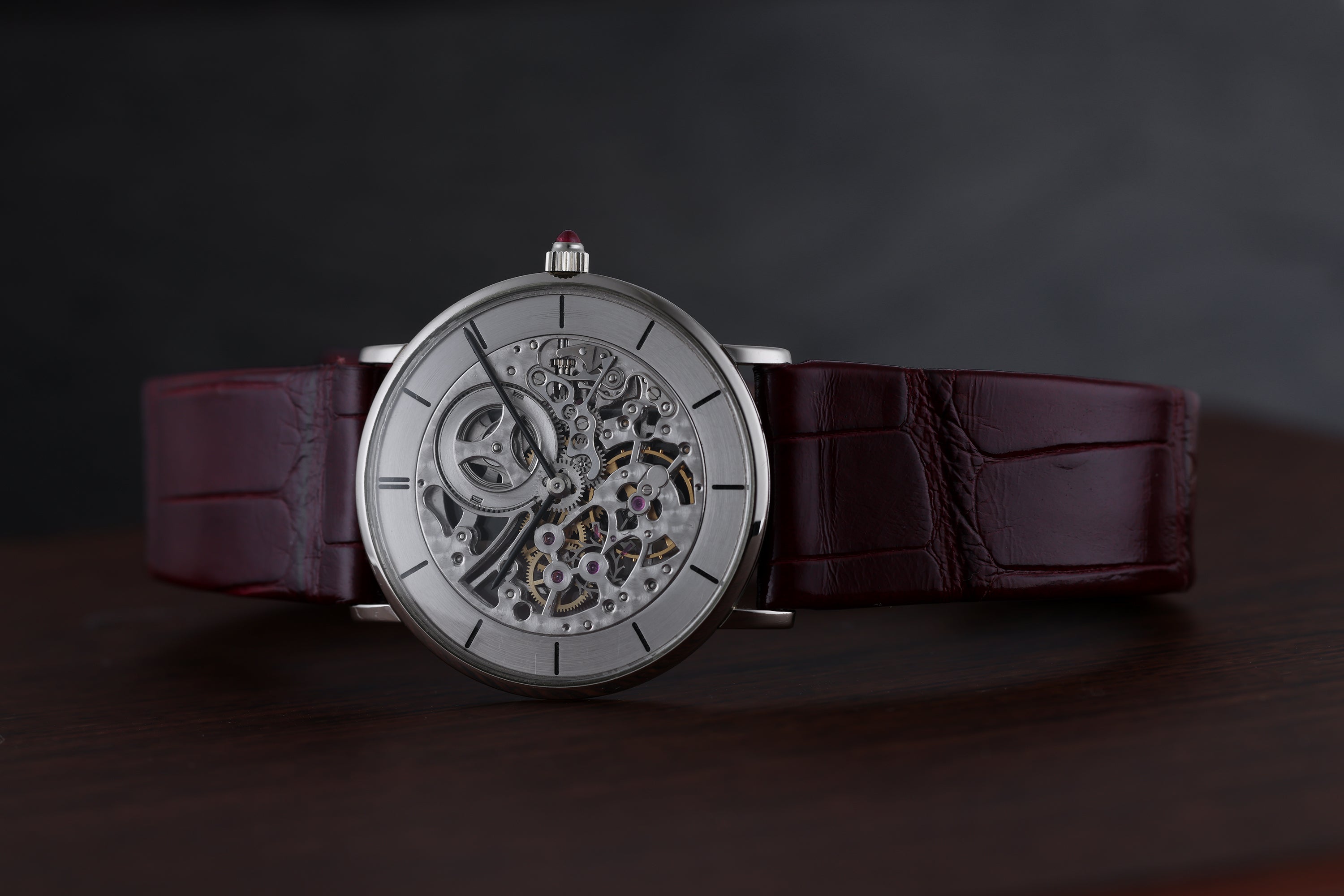 Vacheron Constantin Skeleton Patrimony Squelette | REF. 7066 | 18k White Gold | 30mm | 1967