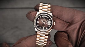 Rolex Day-Date REF. 128235 Brown Ombré Diamond