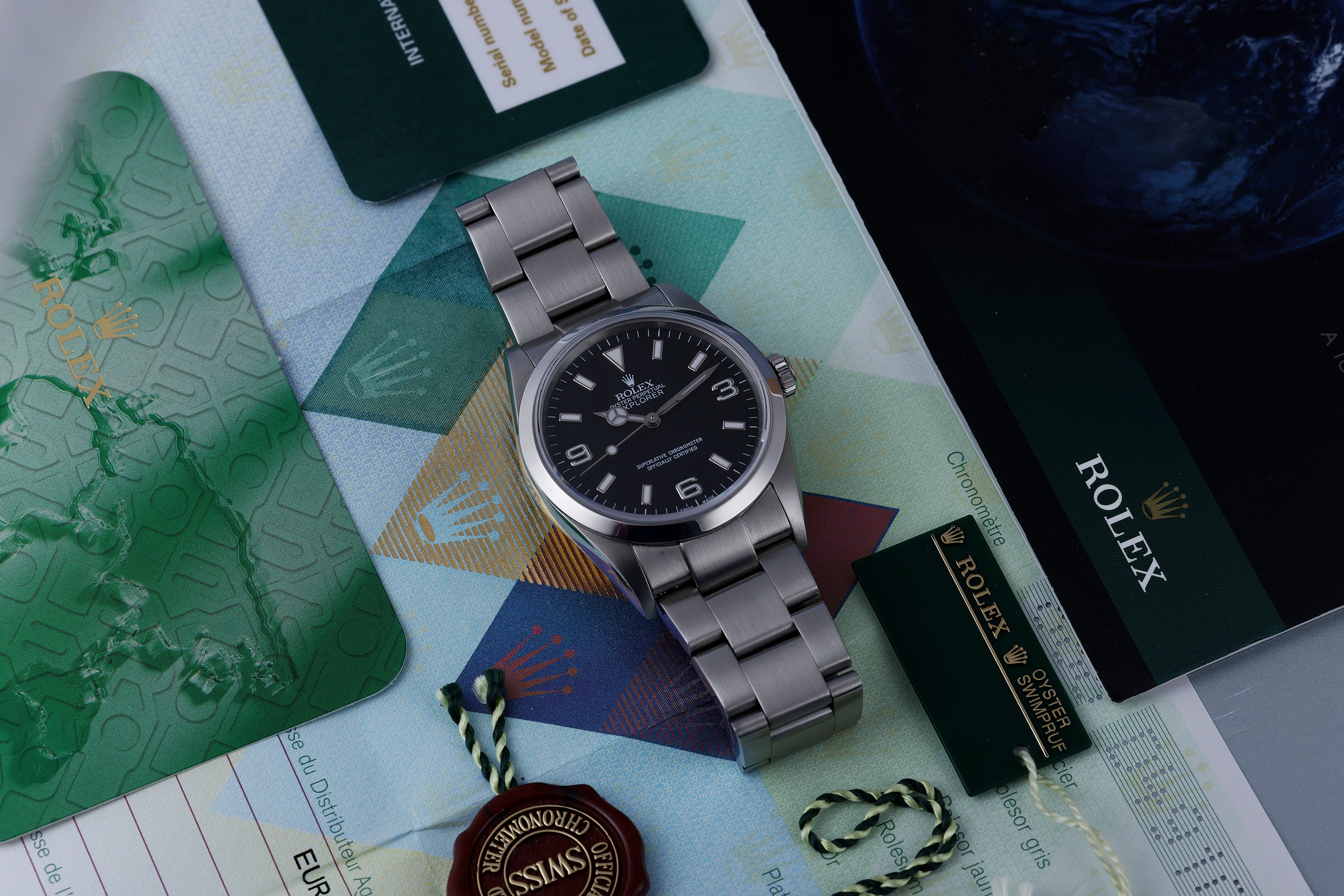 Rolex Explorer | REF. 114270 | Box & Papers | 2006 | Stainless Steel | Service Papers