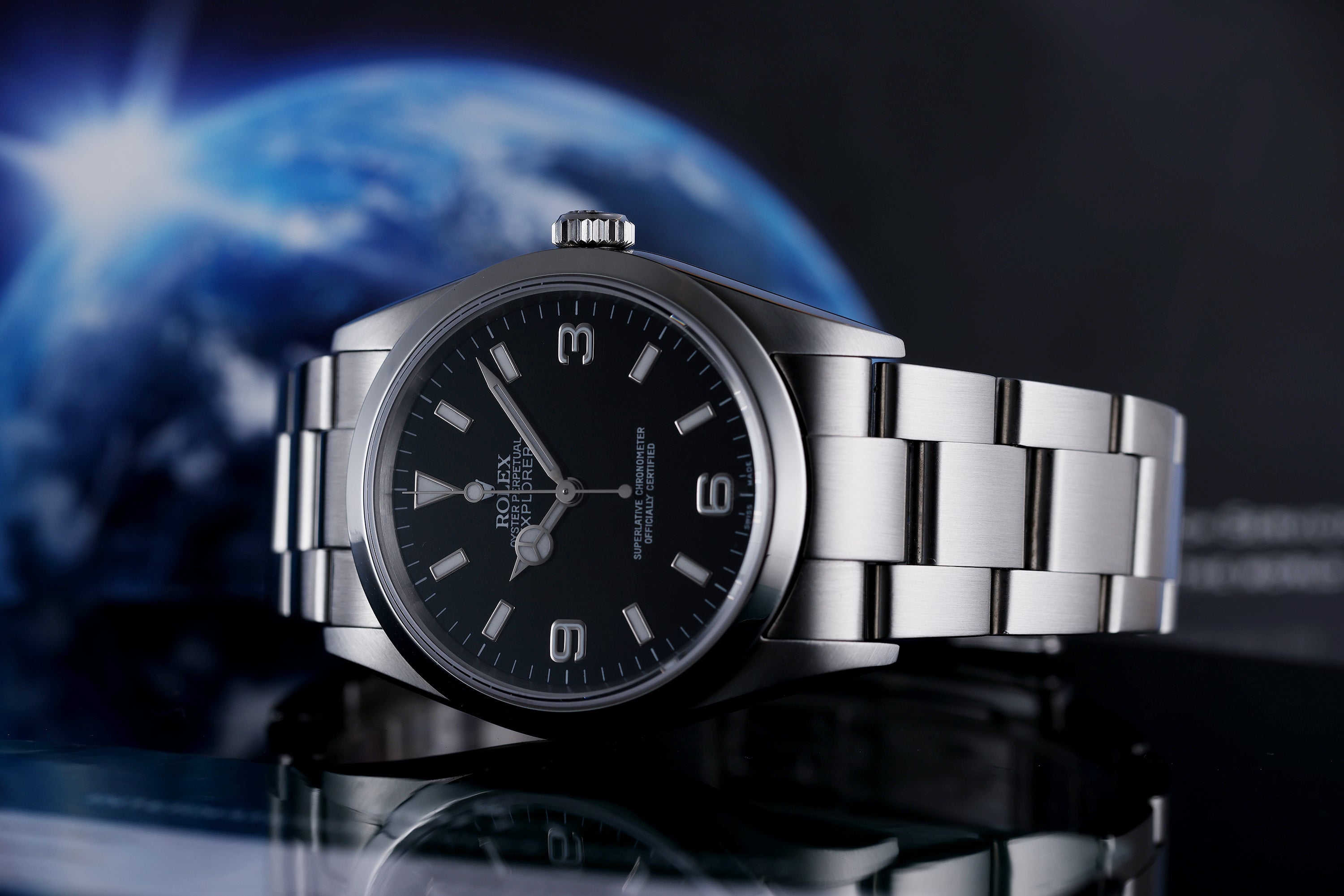 Rolex Explorer | REF. 114270 | Box & Papers | 2006 | Stainless Steel | Service Papers